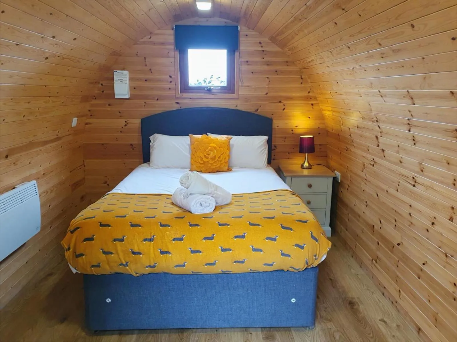 Bed in Chestnut Meadow Country Park