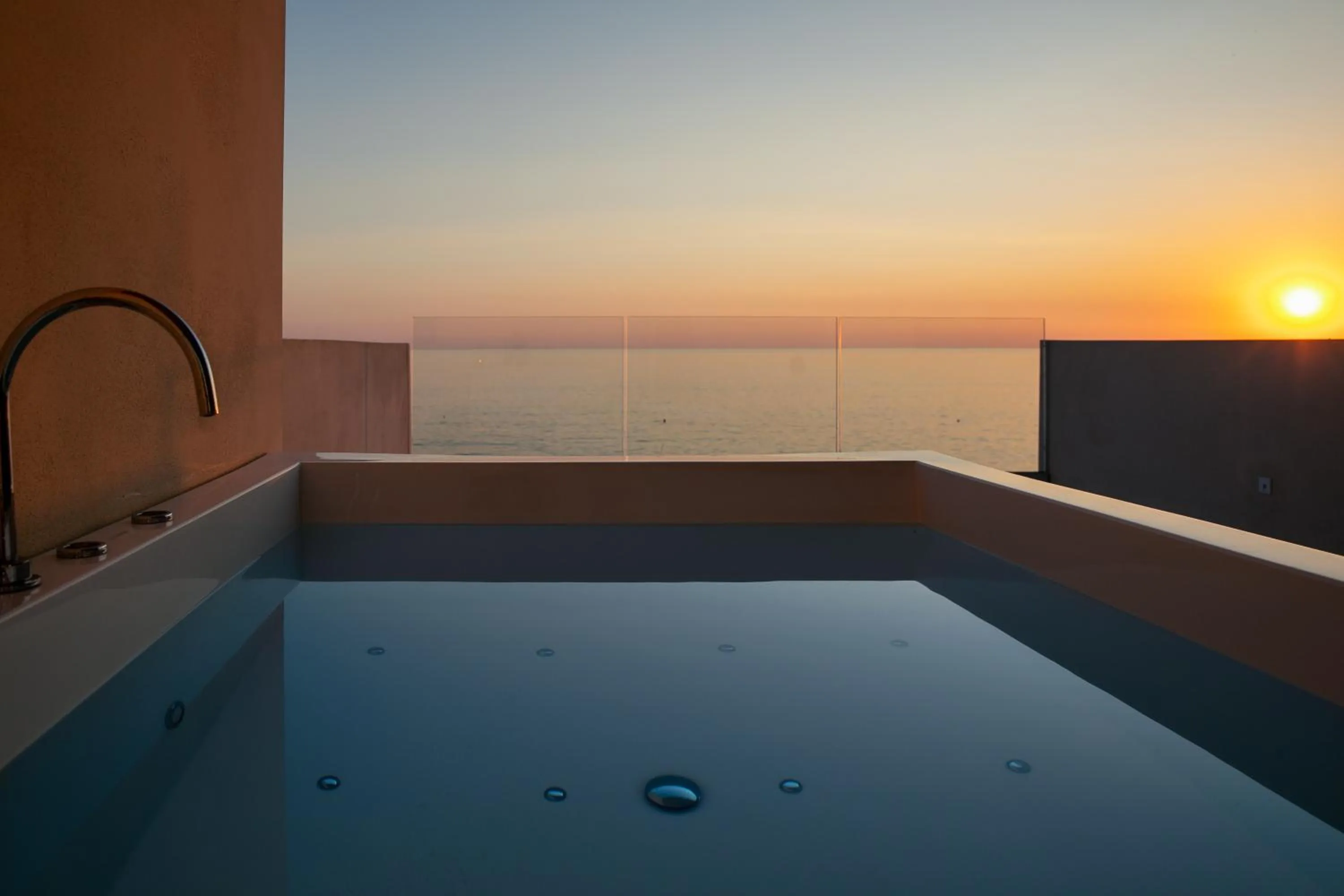 Hot Tub in Hotel Saline