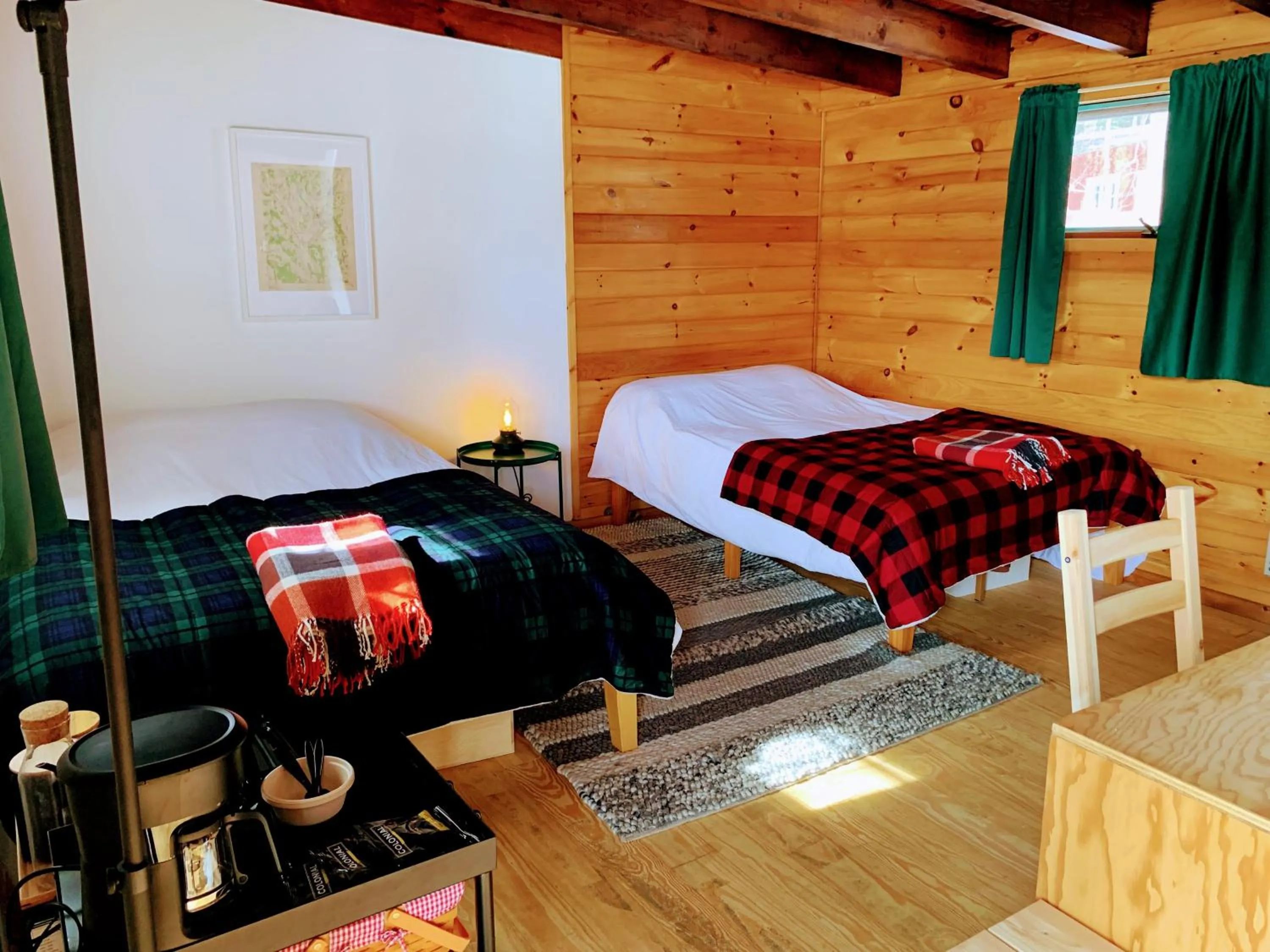 Bed in The Lorca Adirondacks Motel