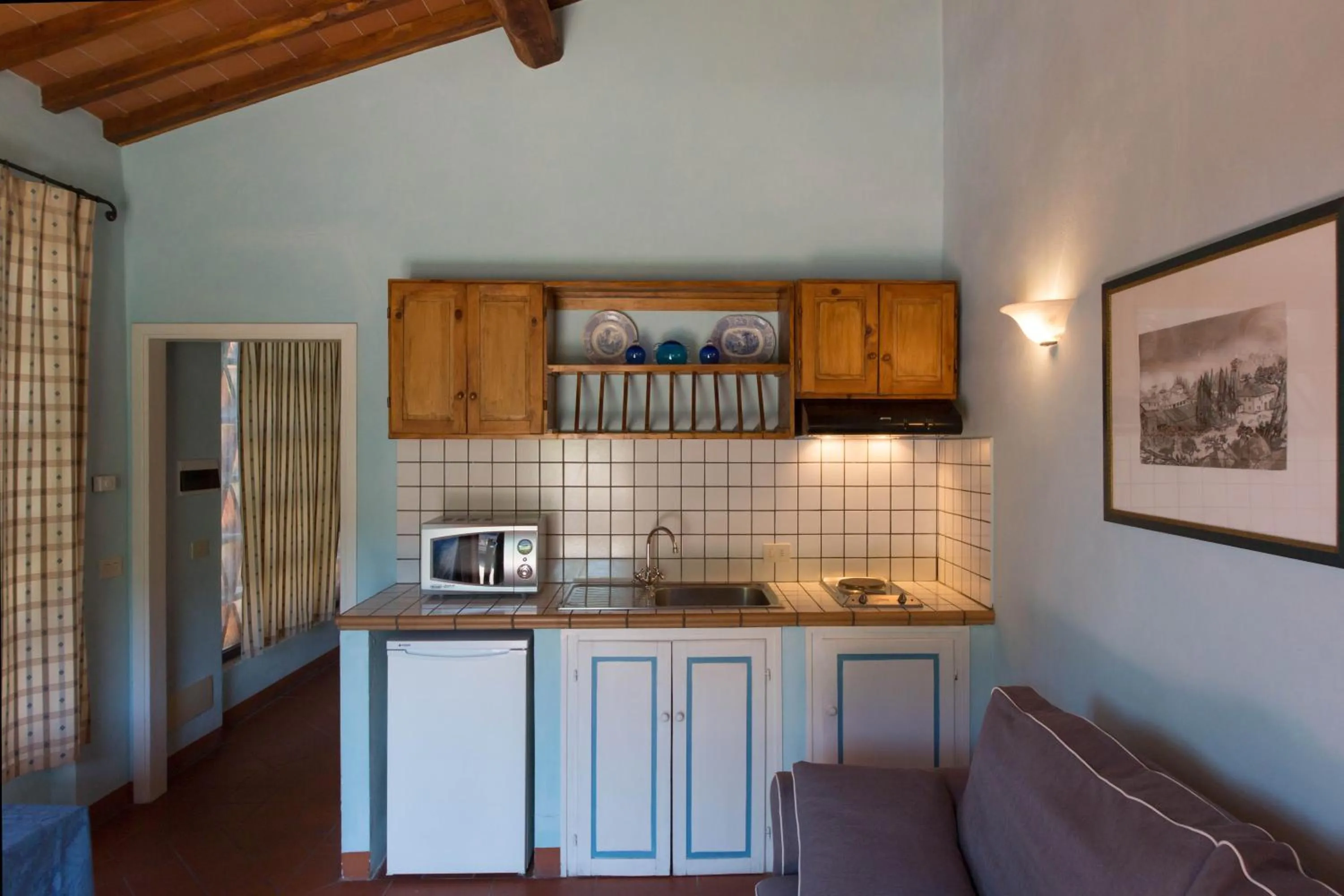 Kitchen or kitchenette in Villa Casagrande Resort e SPA