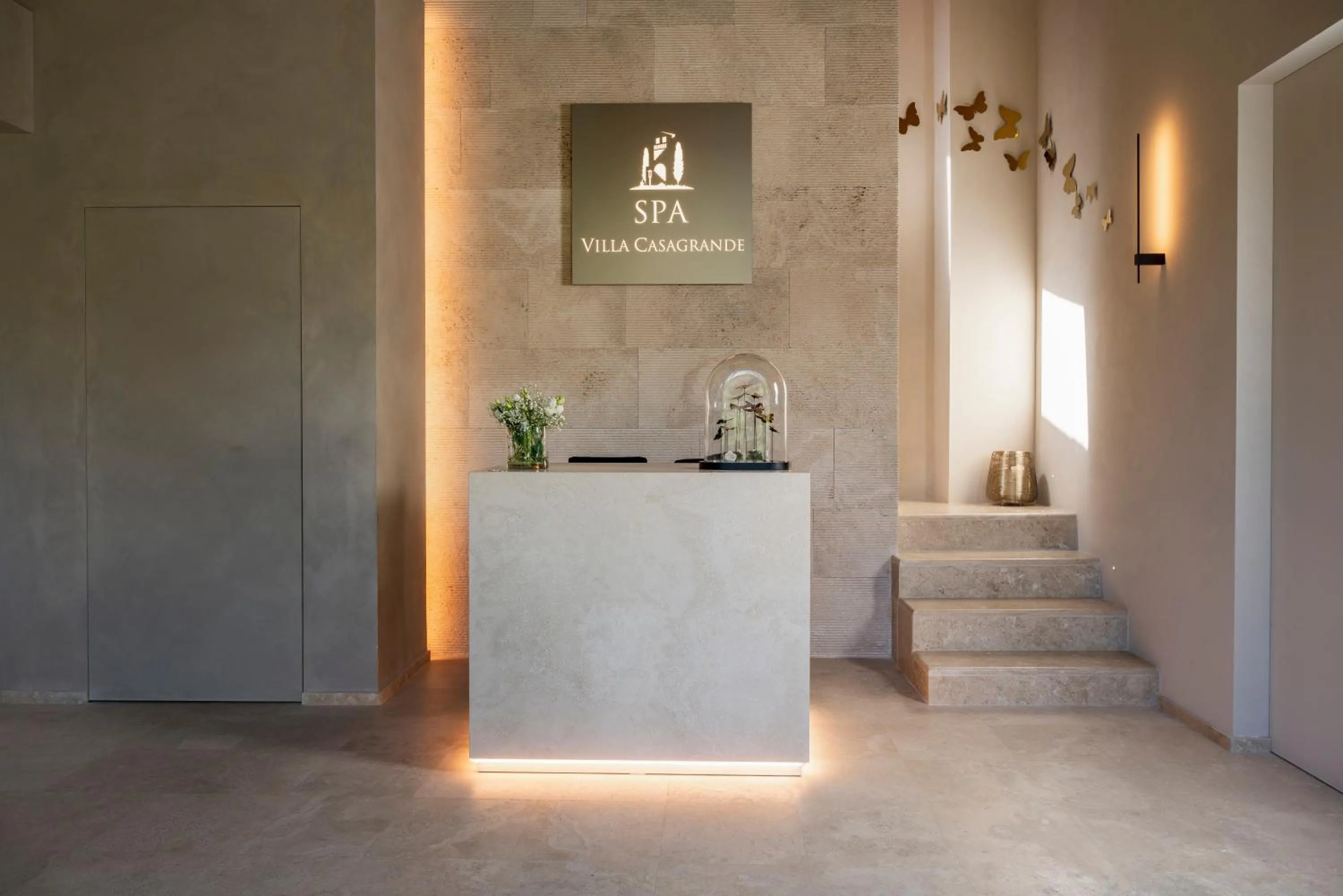 Spa and wellness centre/facilities in Villa Casagrande Resort e SPA