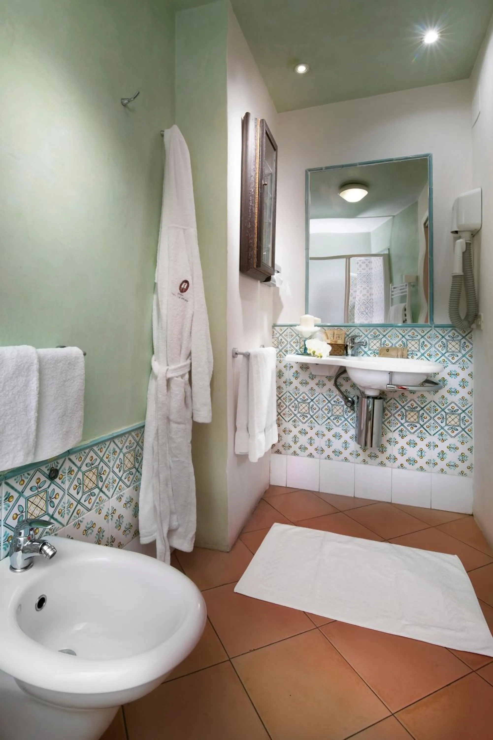 Bathroom in Villa Casagrande Resort e SPA