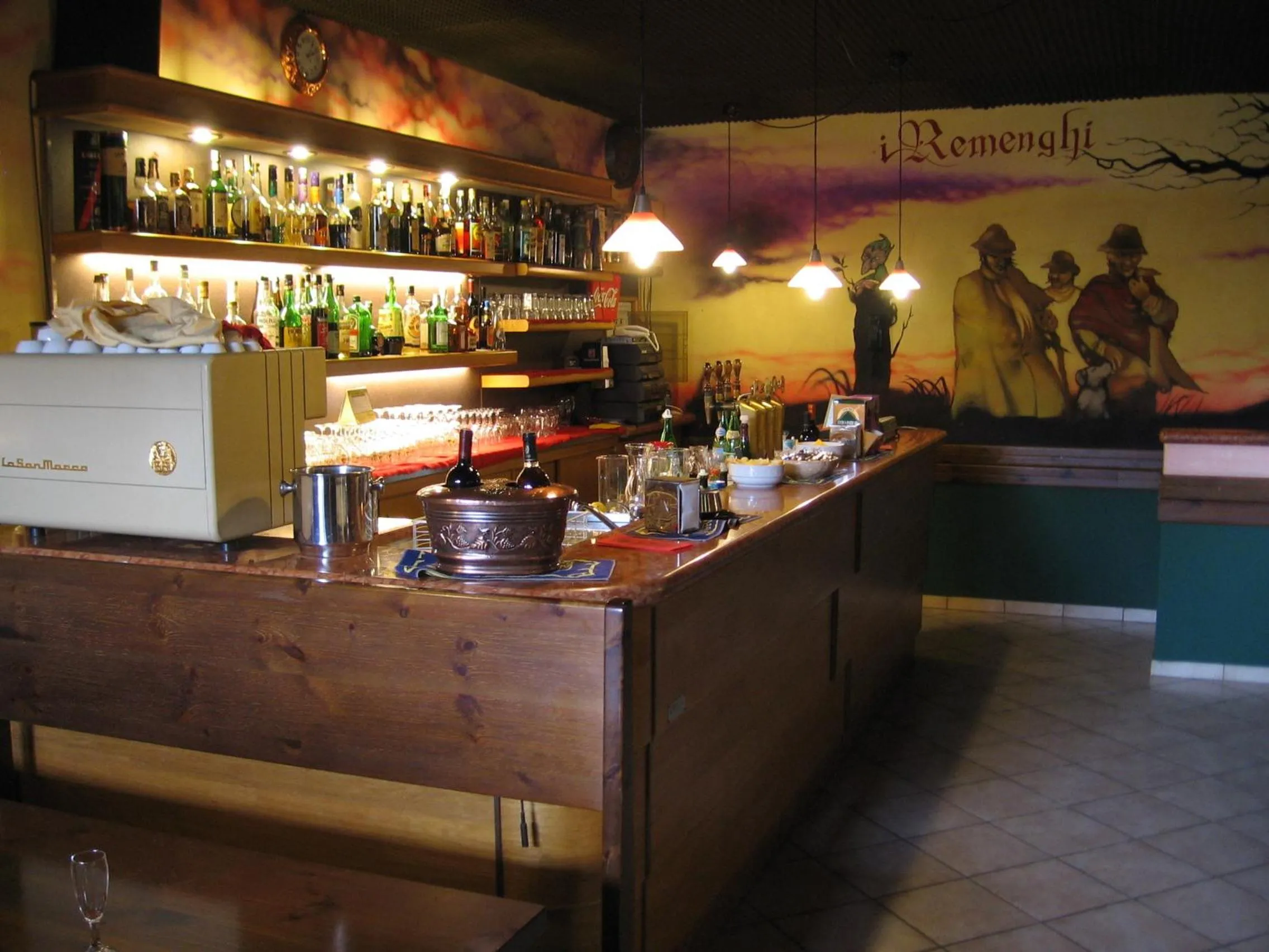 Lounge or bar in Hotel Cristina