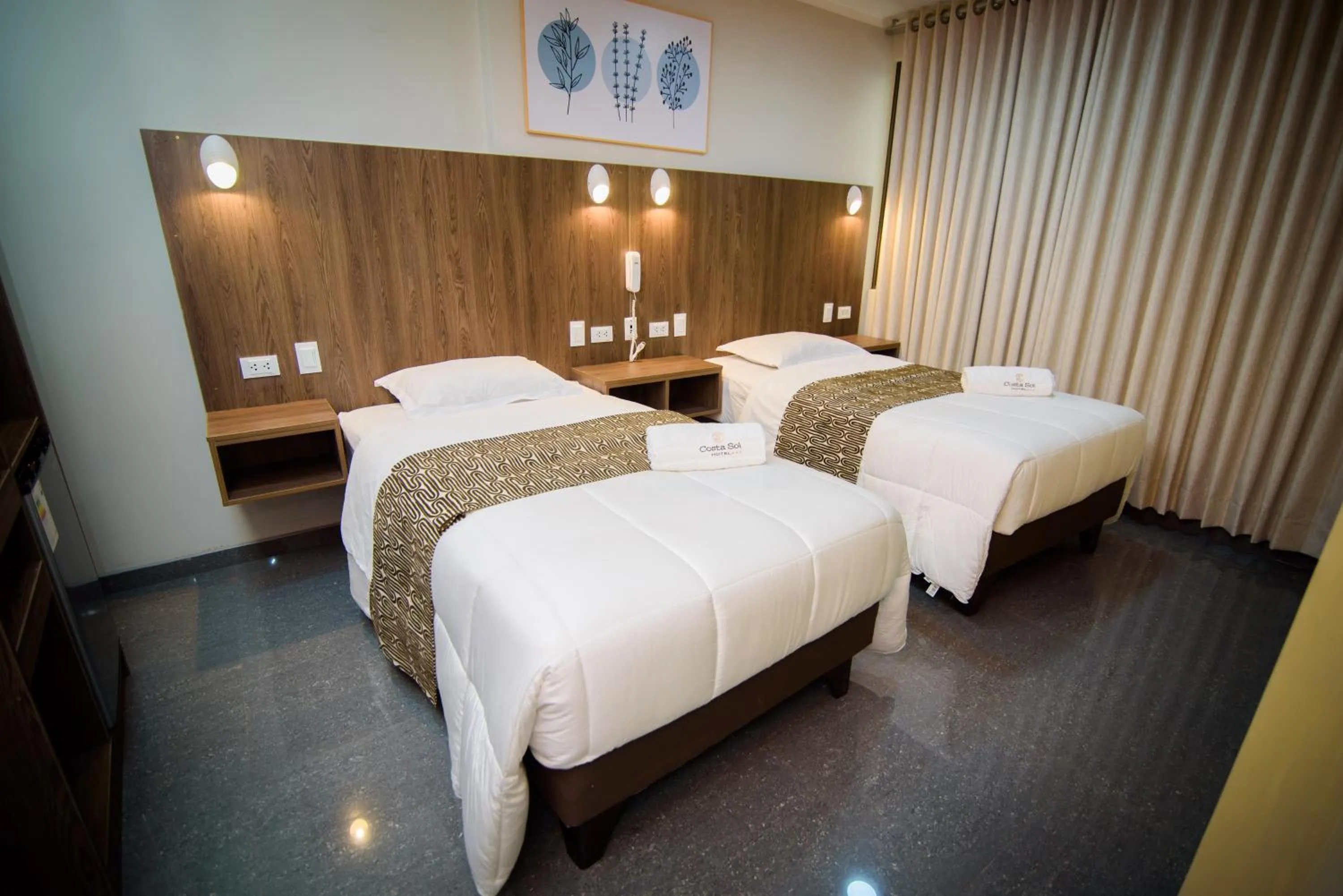 Bed in Hotel Costa Sol Moquegua