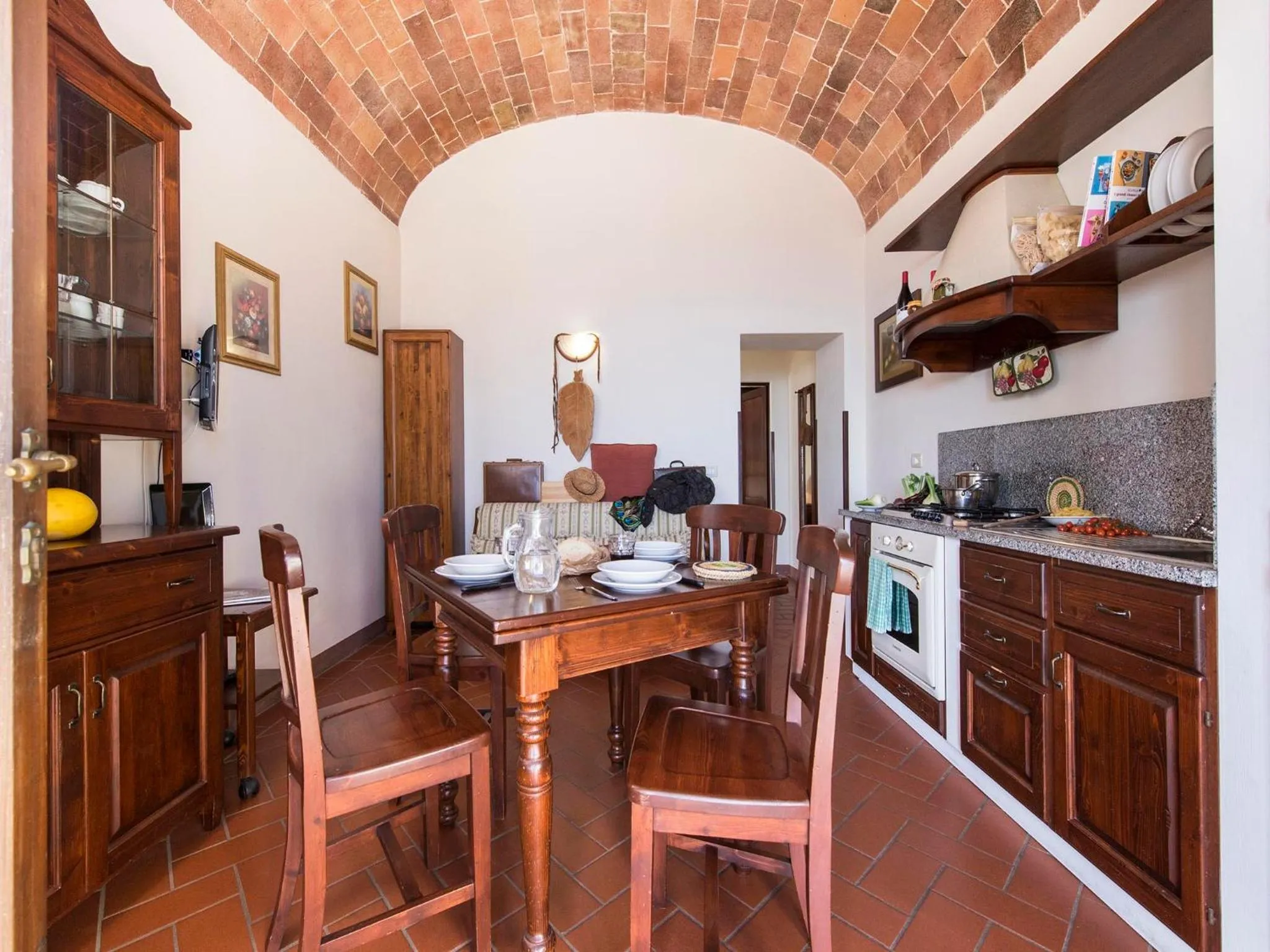 Kitchen or kitchenette in Country House il Ciliegio
