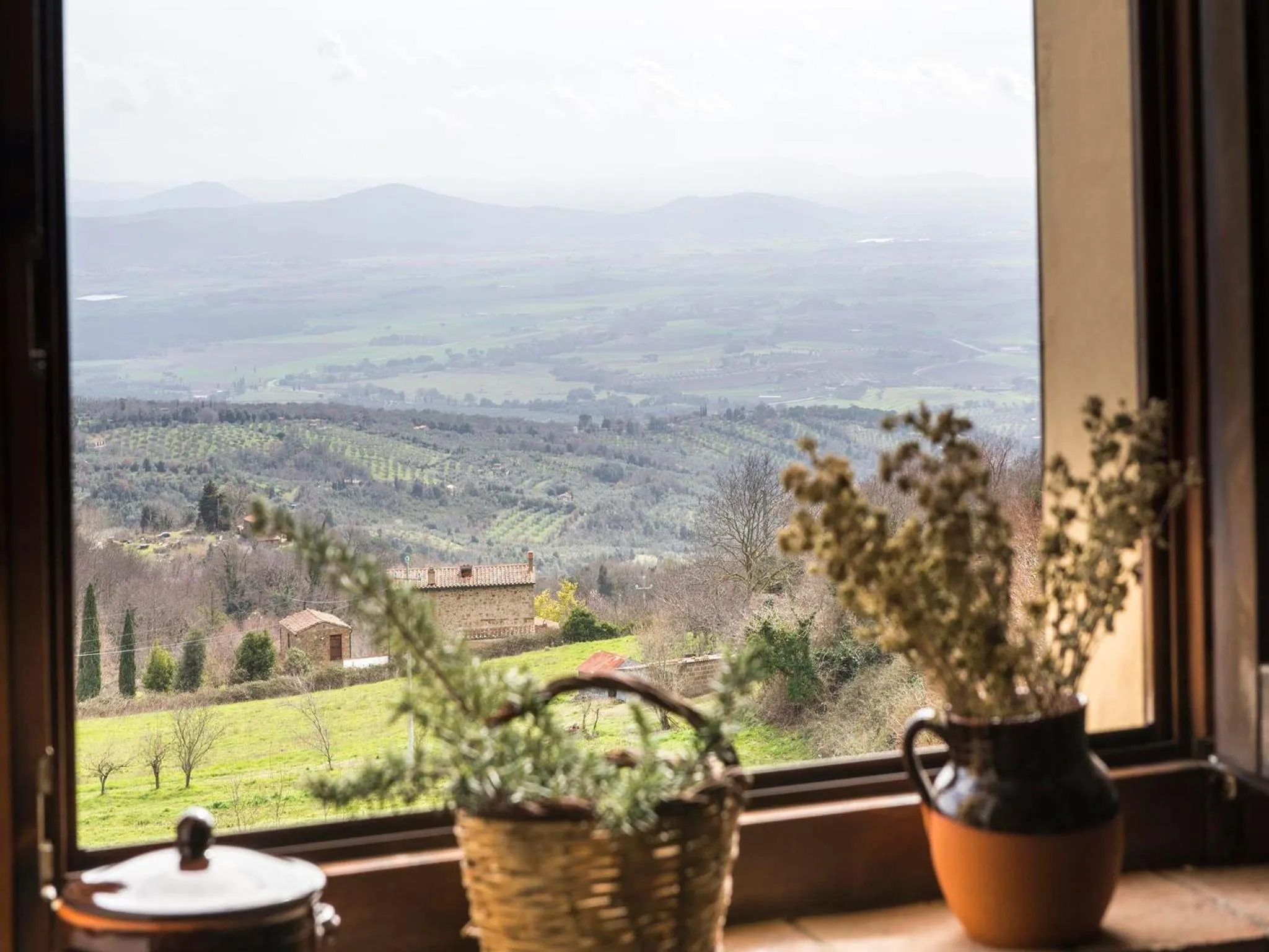 Mountain view in Country House il Ciliegio