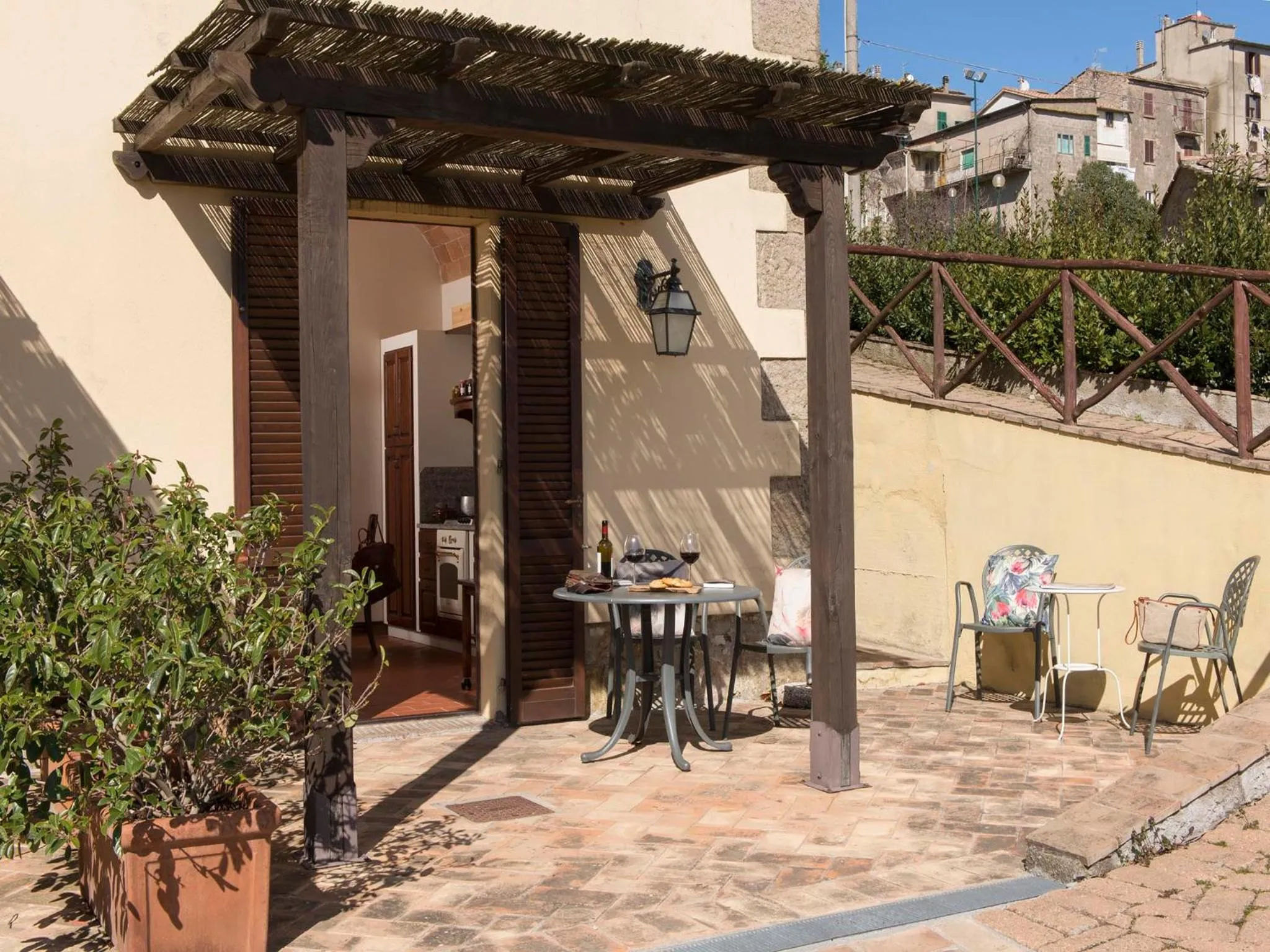 Patio in Country House il Ciliegio