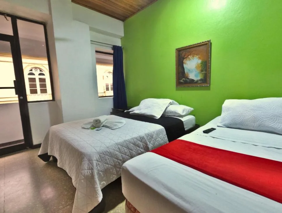 Bed in Hotel Alajuela Costa Rica Airport