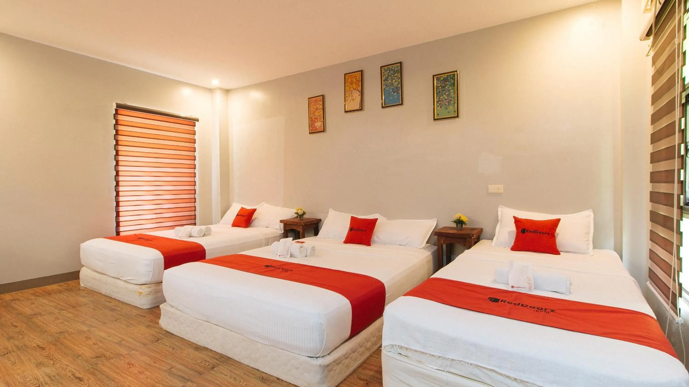 Photo of the whole room, Bed in RedDoorz @ Afamosa Villas Resort Ilocos Sur