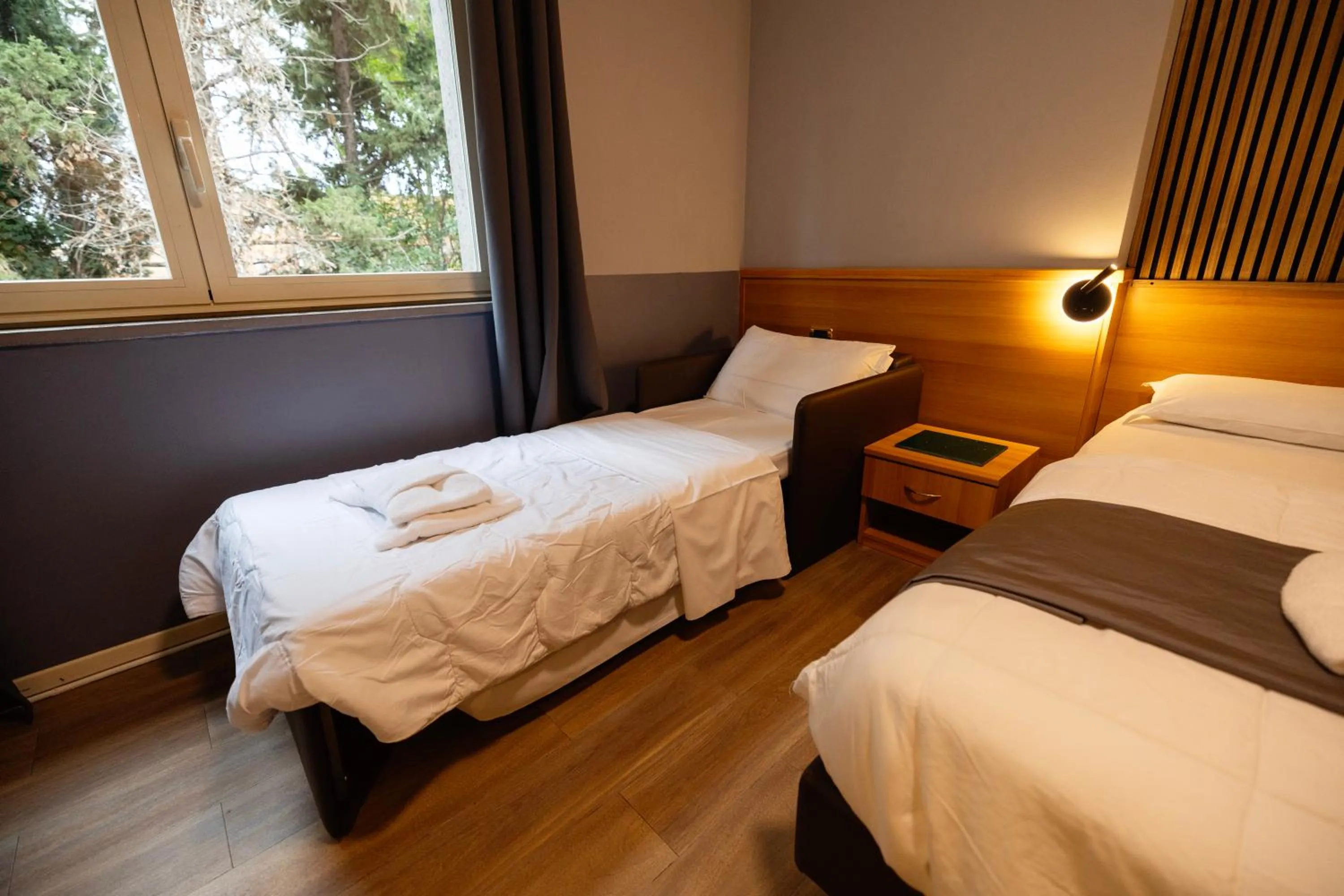 Bed in Scheppers Hotel