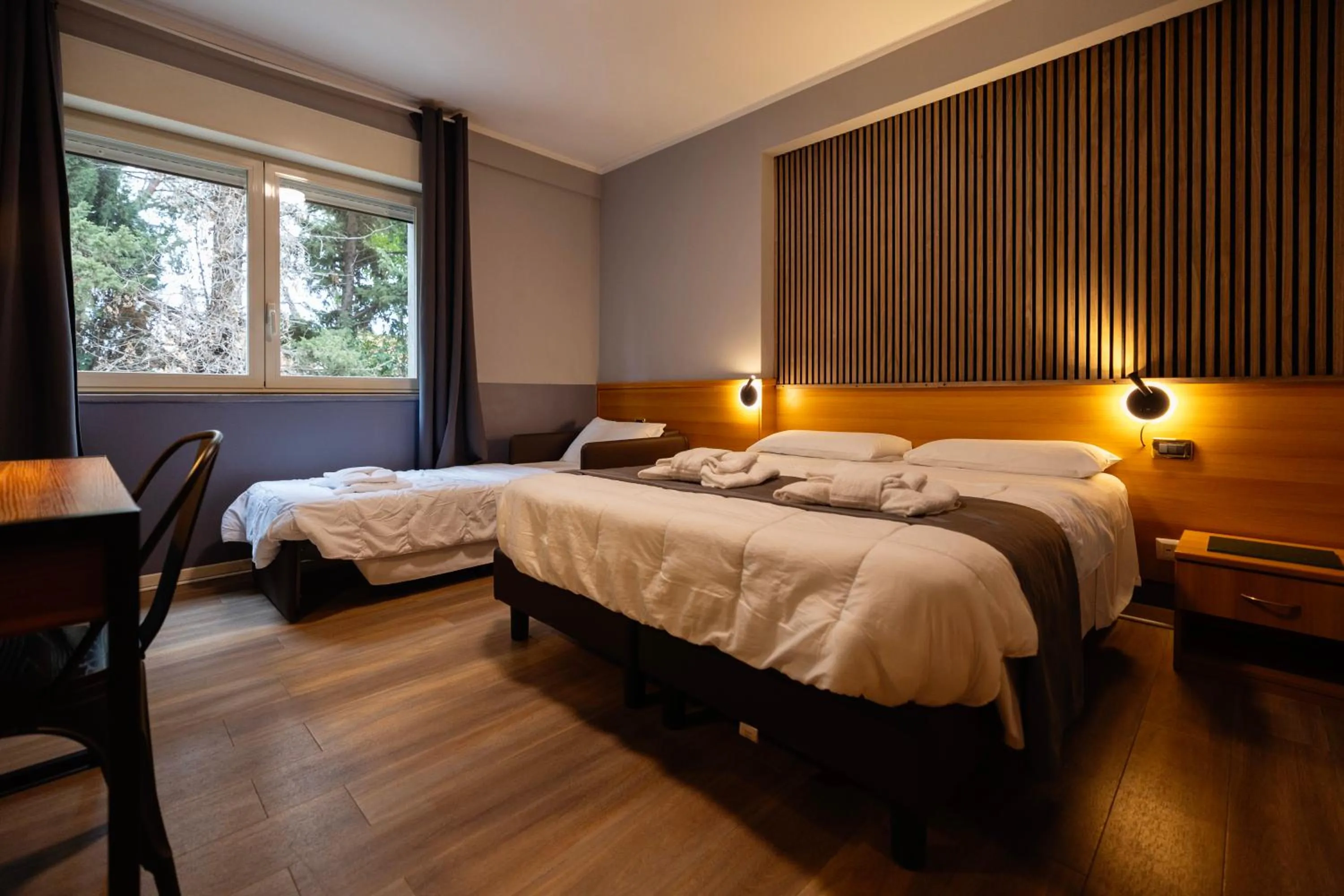 Bed in Scheppers Hotel