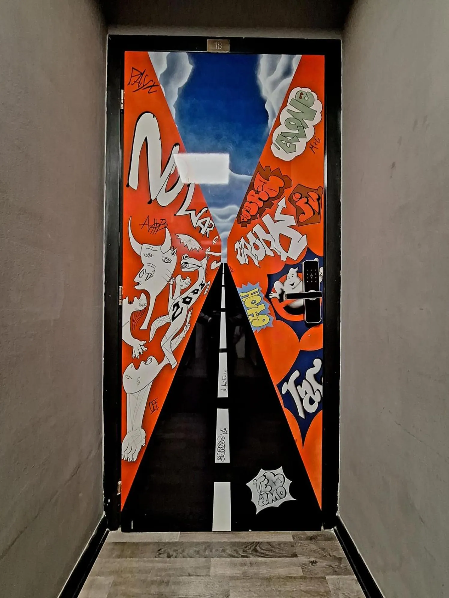 Bedroom in Scheppers Hotel