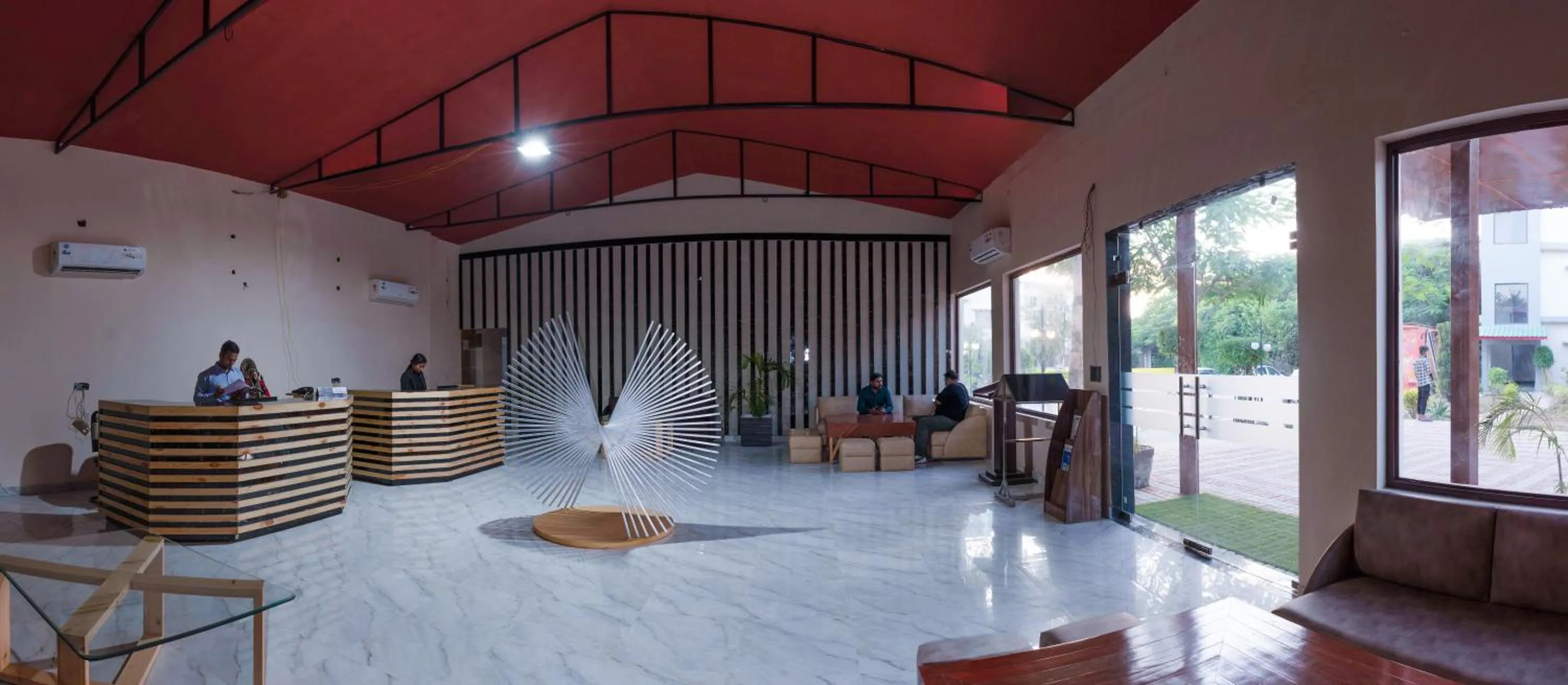 Lobby or reception in The Tattwaa Corbett Spa and Resort