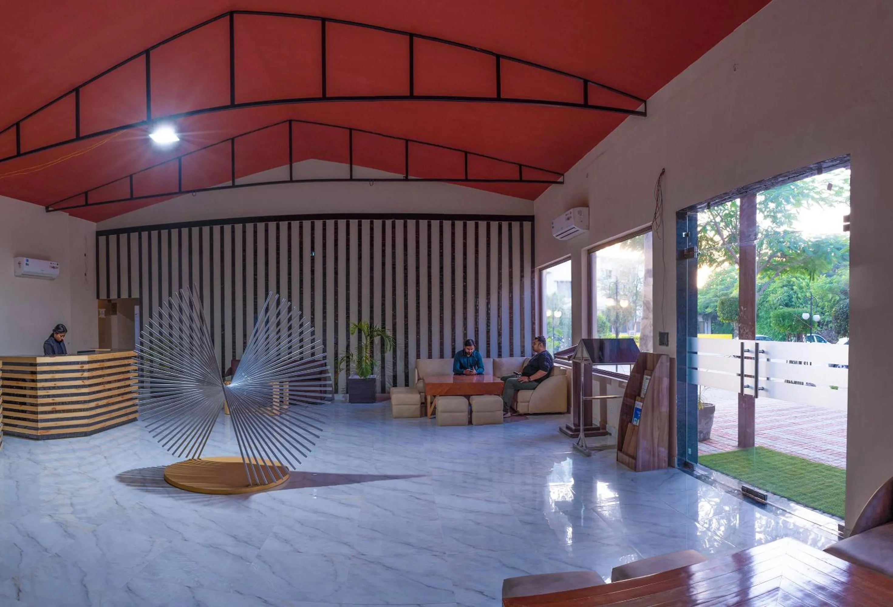 Seating area in The Tattwaa Corbett Spa and Resort