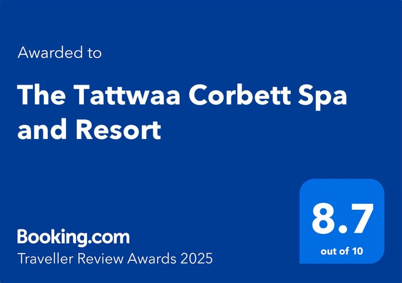 Certificate/Award in The Tattwaa Corbett Spa and Resort