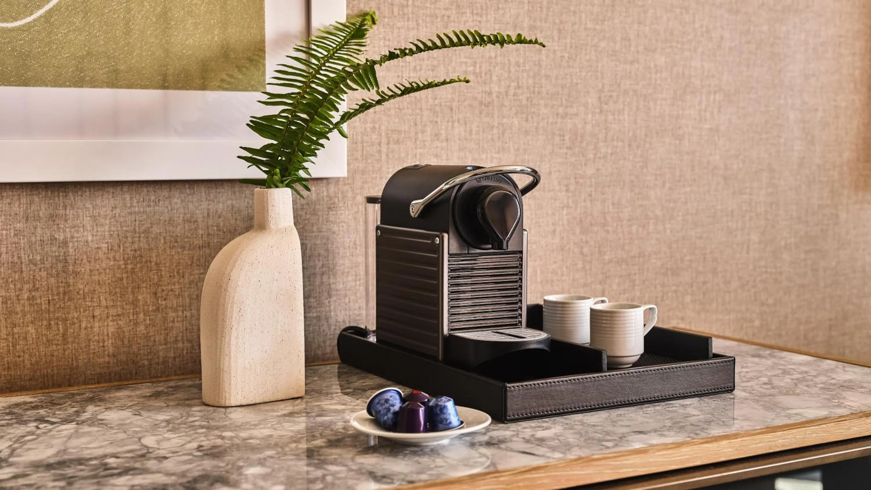 Coffee/tea facilities in Conrad Los Angeles