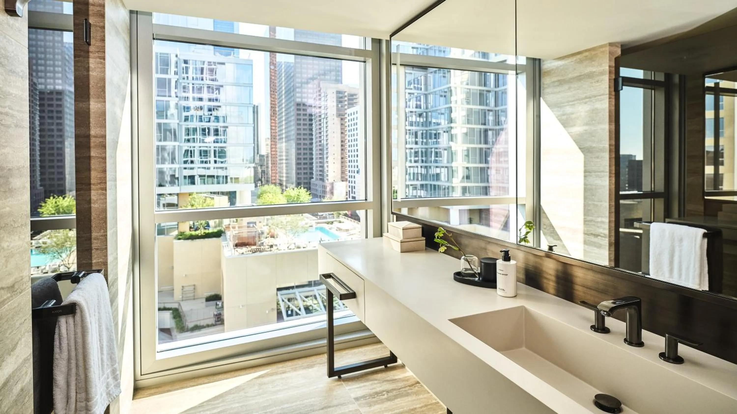 Bathroom in Conrad Los Angeles