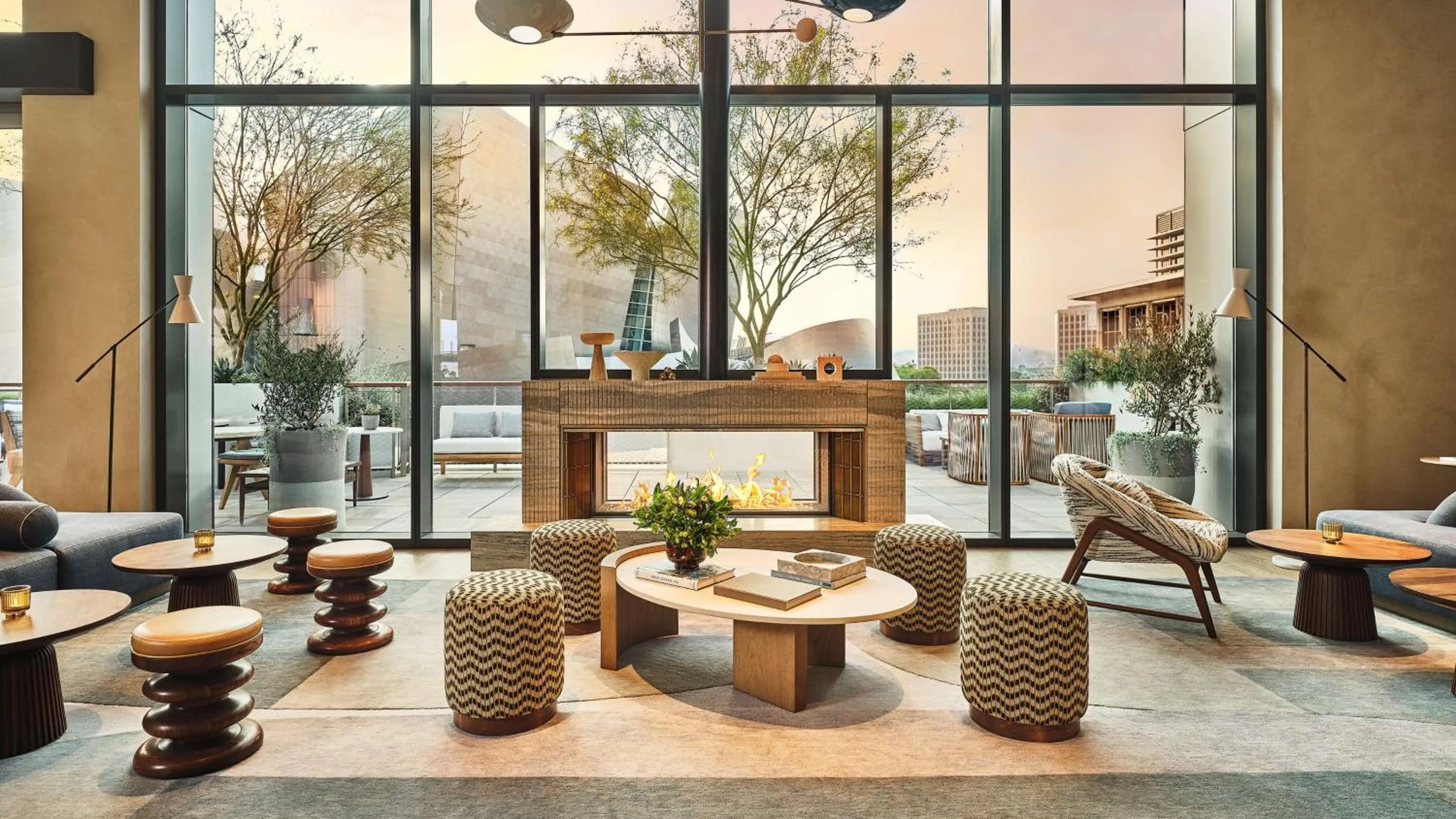 Lobby or reception in Conrad Los Angeles