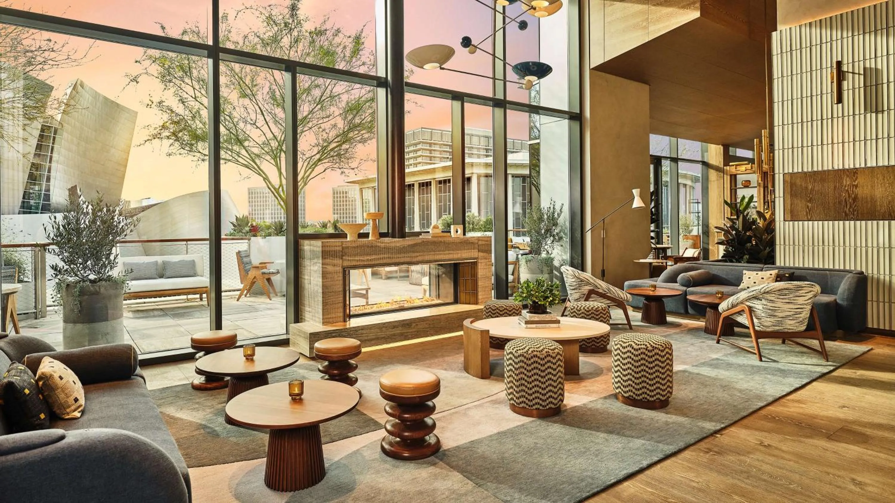Lobby or reception in Conrad Los Angeles