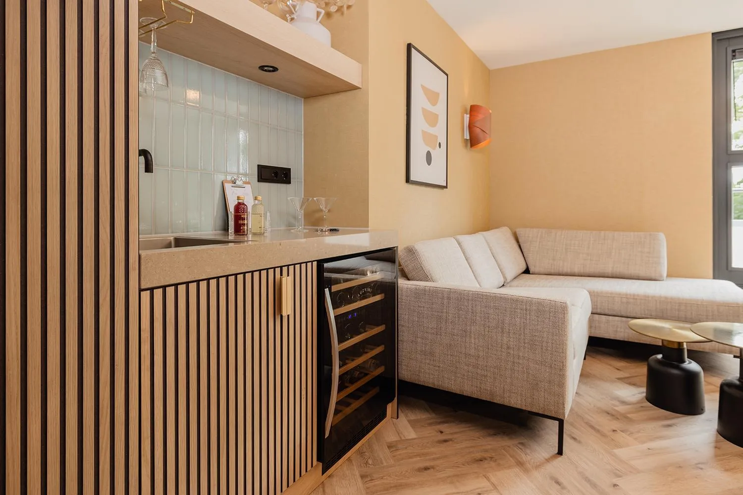 Seating area in Boutique Hotel Helder I Kloeg Collection