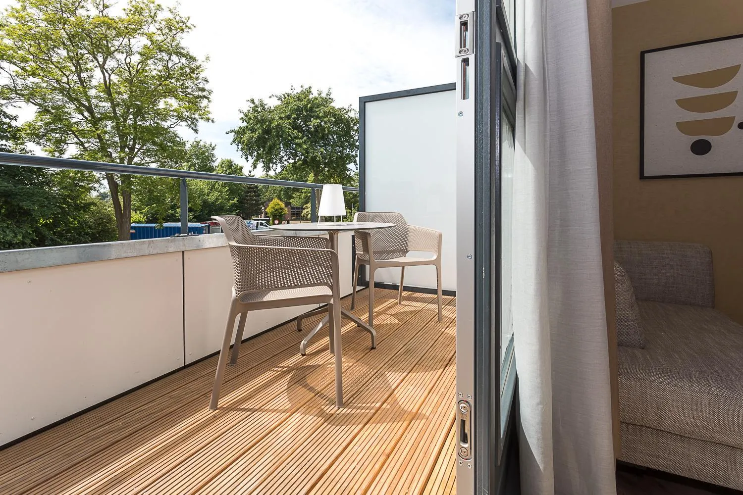 Balcony/Terrace in Boutique Hotel Helder I Kloeg Collection