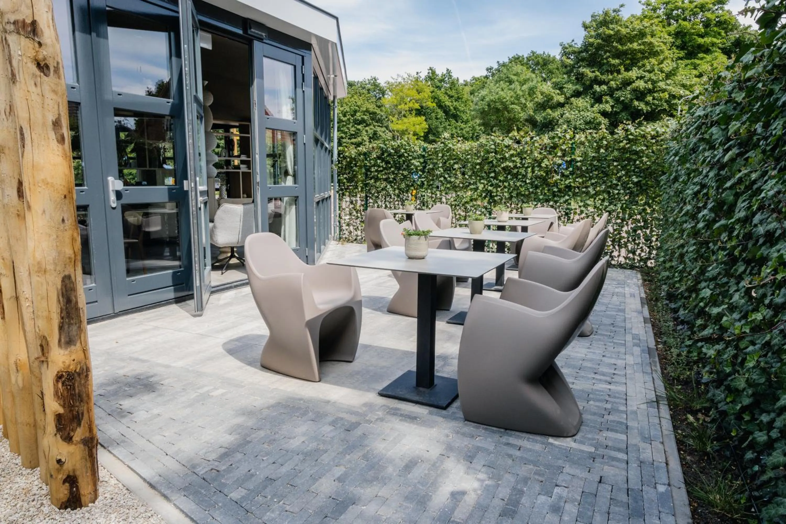 Balcony/Terrace in Boutique Hotel Helder I Kloeg Collection