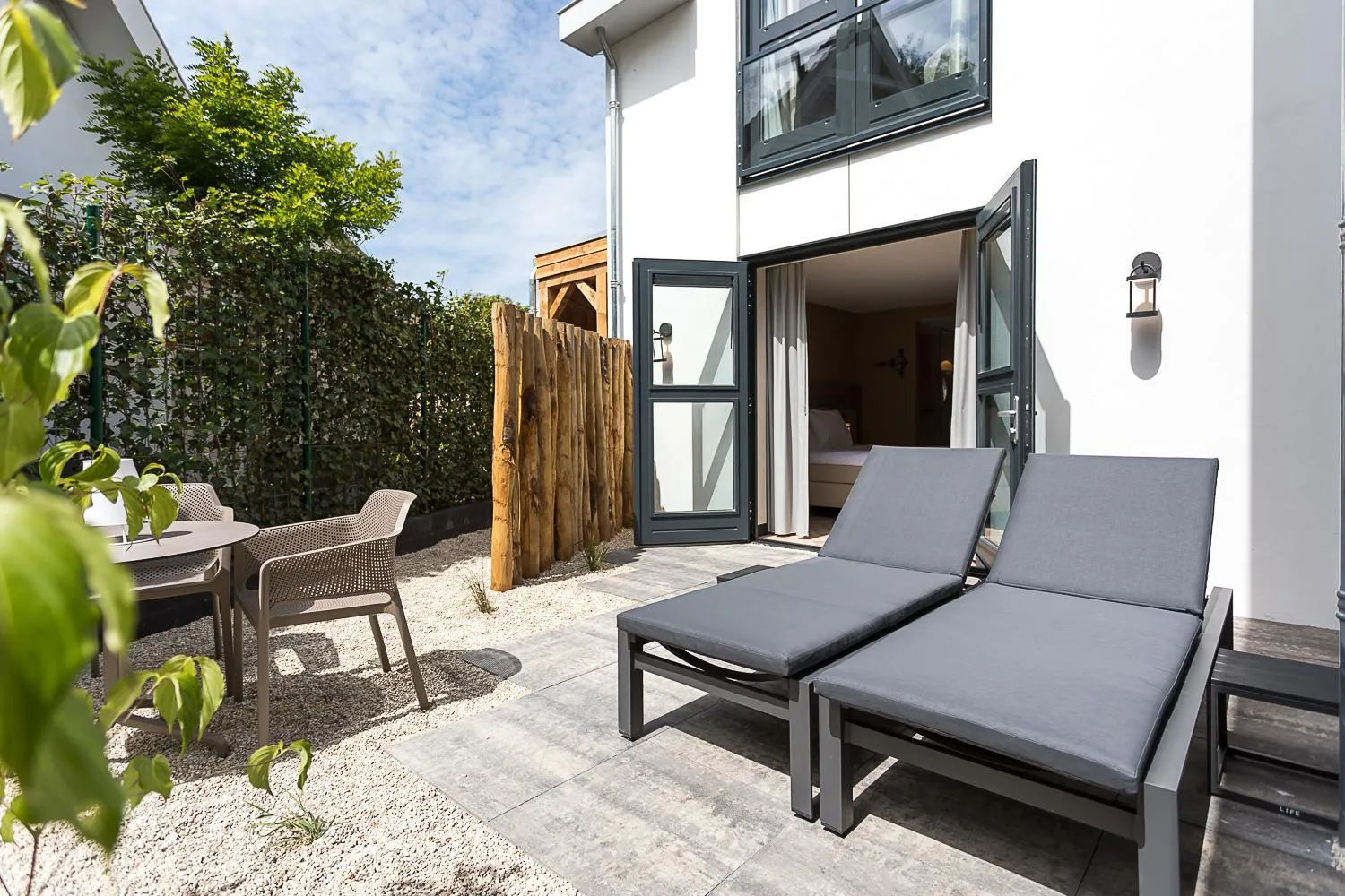 Balcony/Terrace in Boutique Hotel Helder I Kloeg Collection