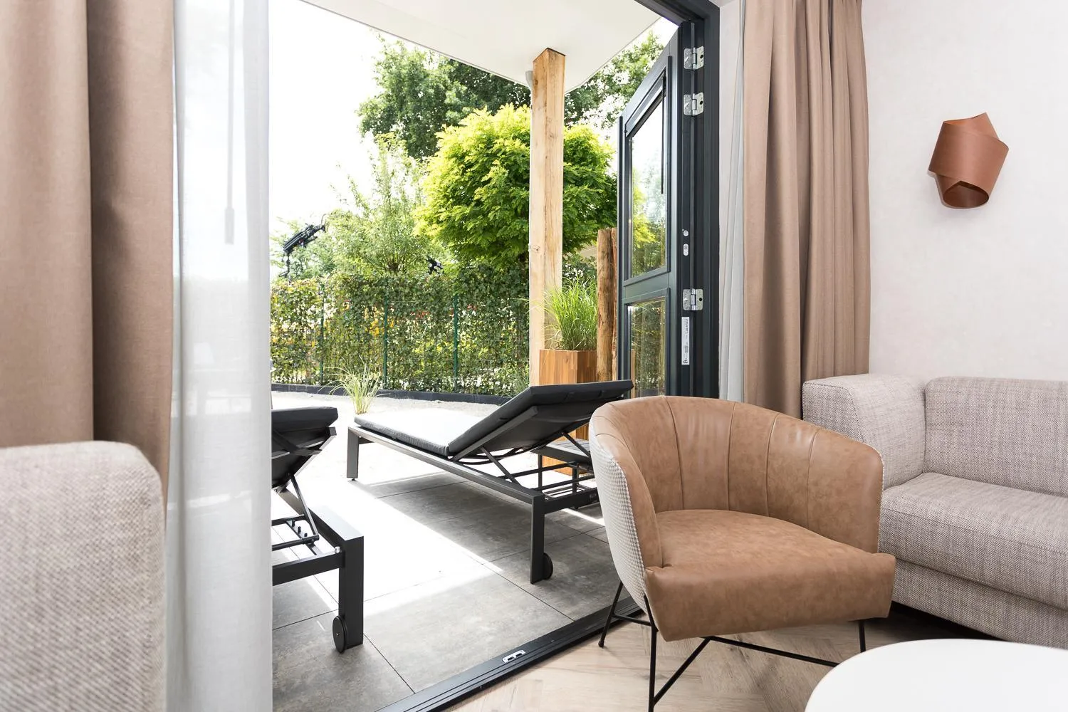 Balcony/Terrace in Boutique Hotel Helder I Kloeg Collection