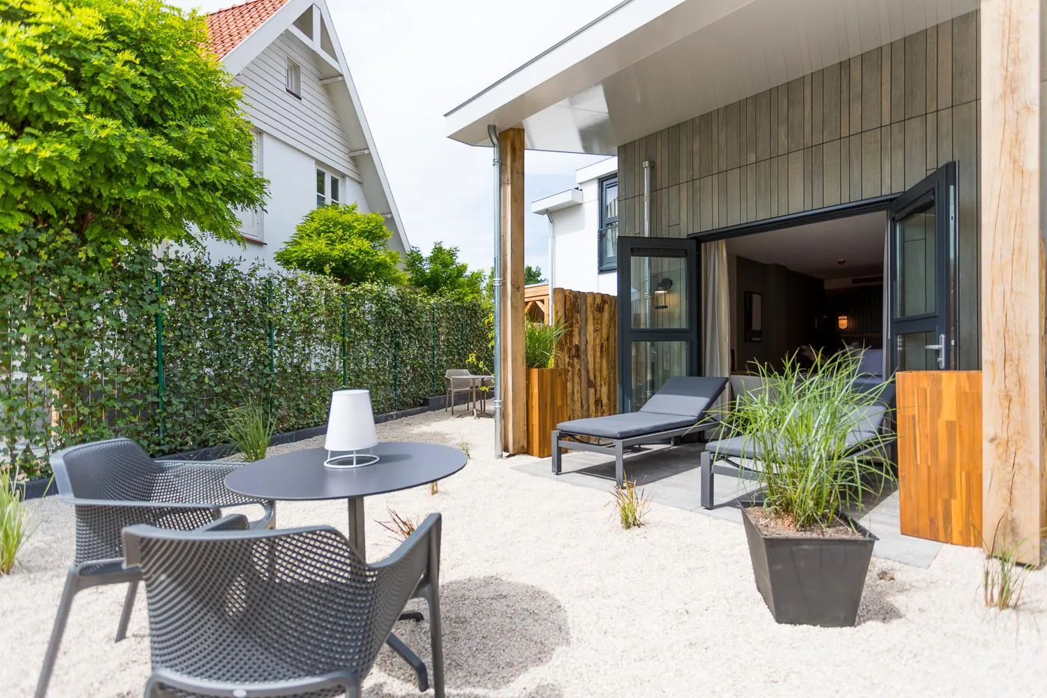 Balcony/Terrace in Boutique Hotel Helder I Kloeg Collection