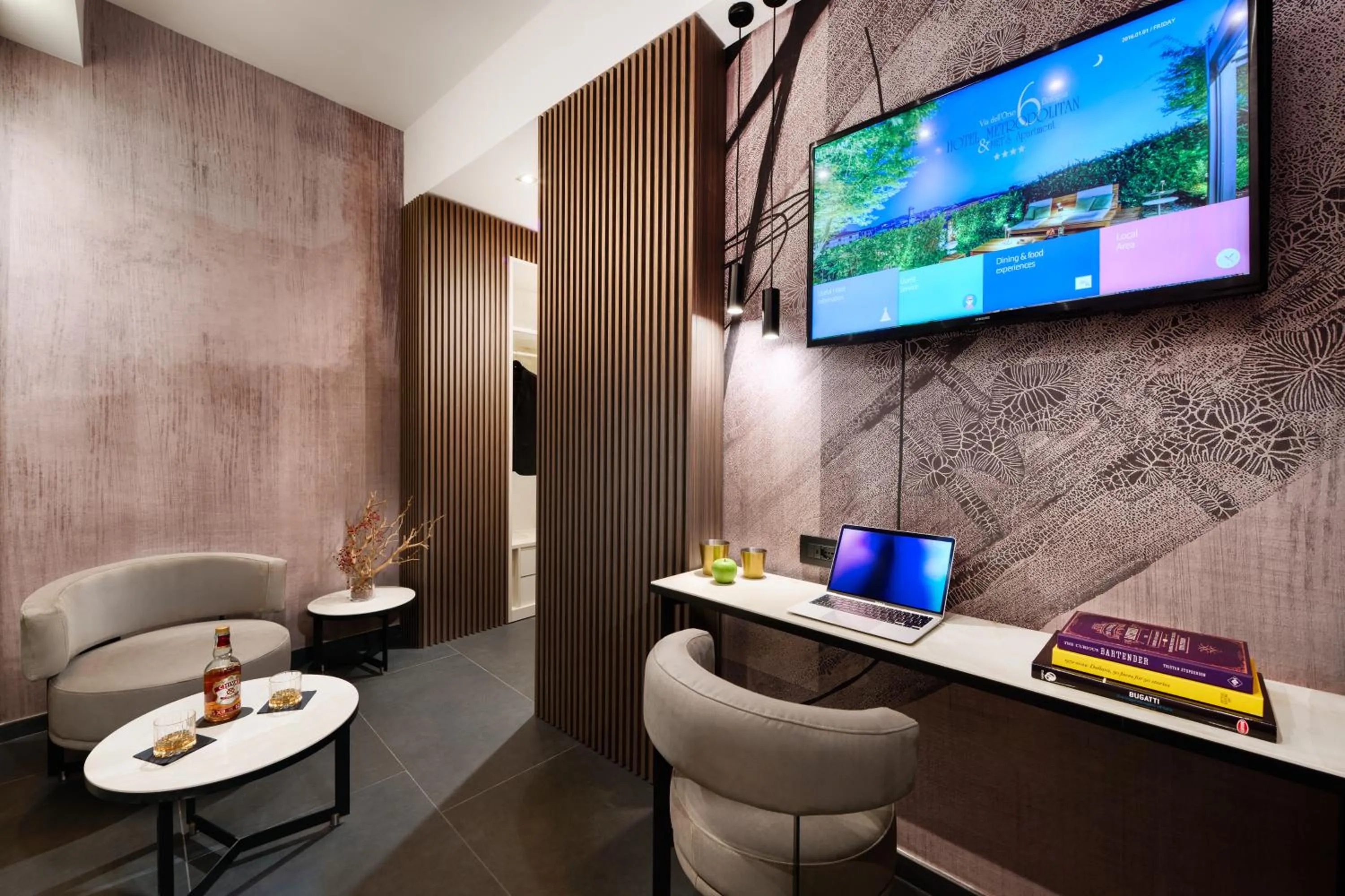 Living room in Hotel Metropolitan