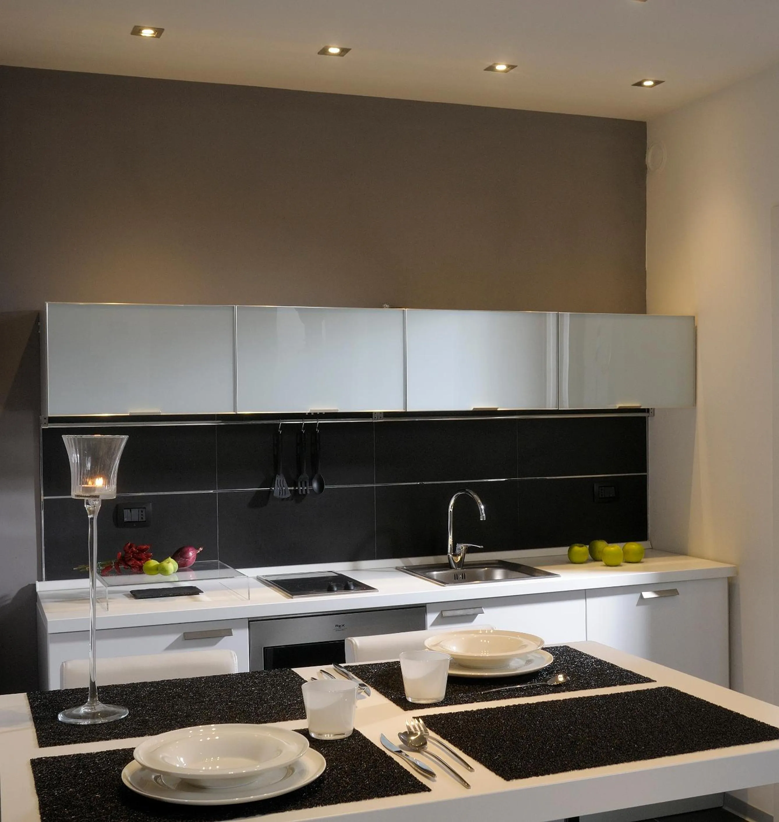 Kitchen or kitchenette in Hotel Metropolitan