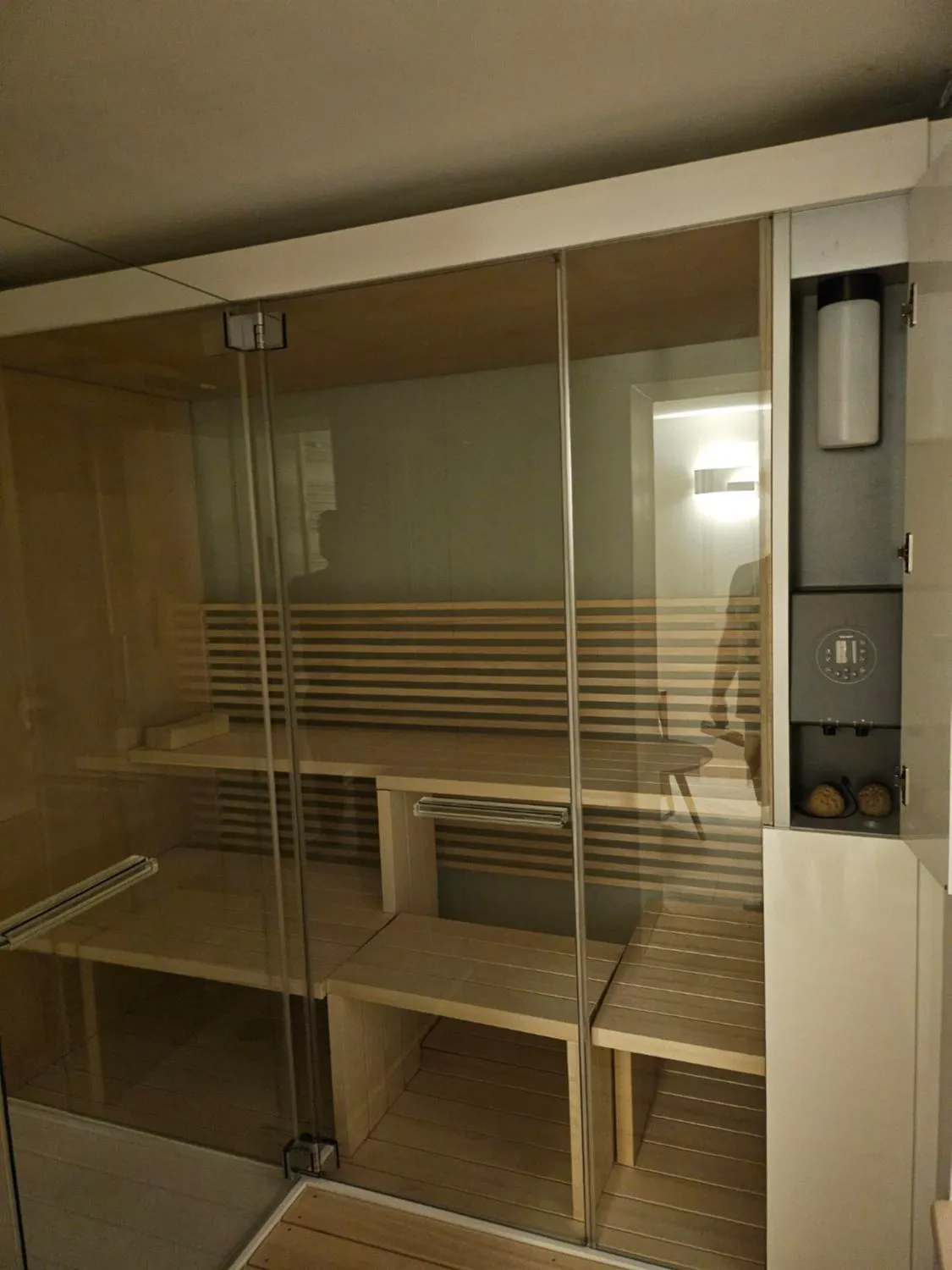 Sauna in Studiohouse Frankfurt