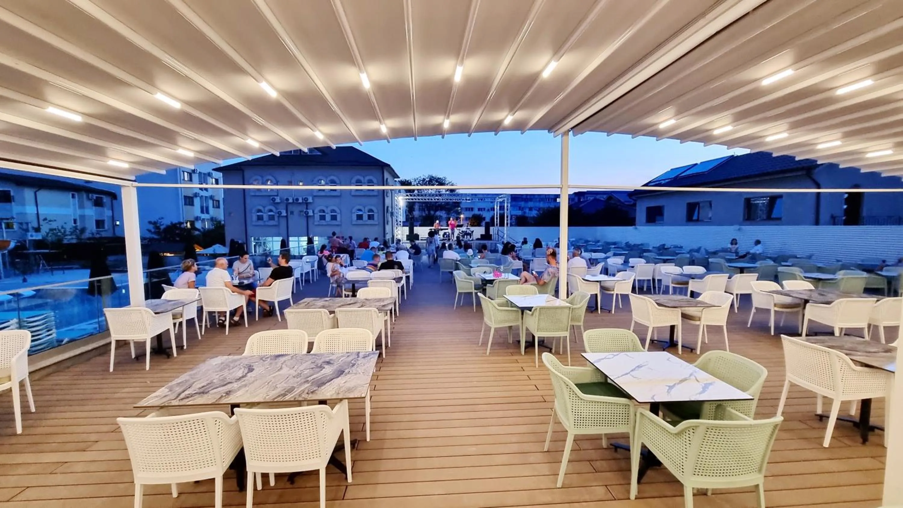 Balcony/Terrace in Bacolux Koralio, Eforie Nord