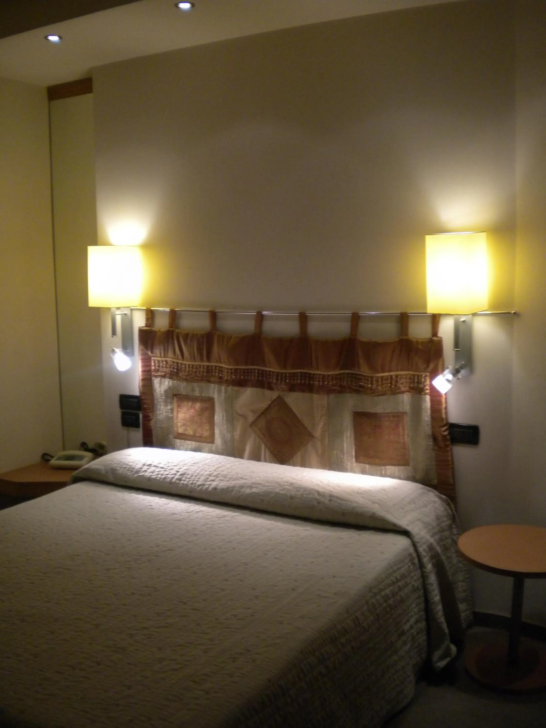 Bed in Hotel Corallo