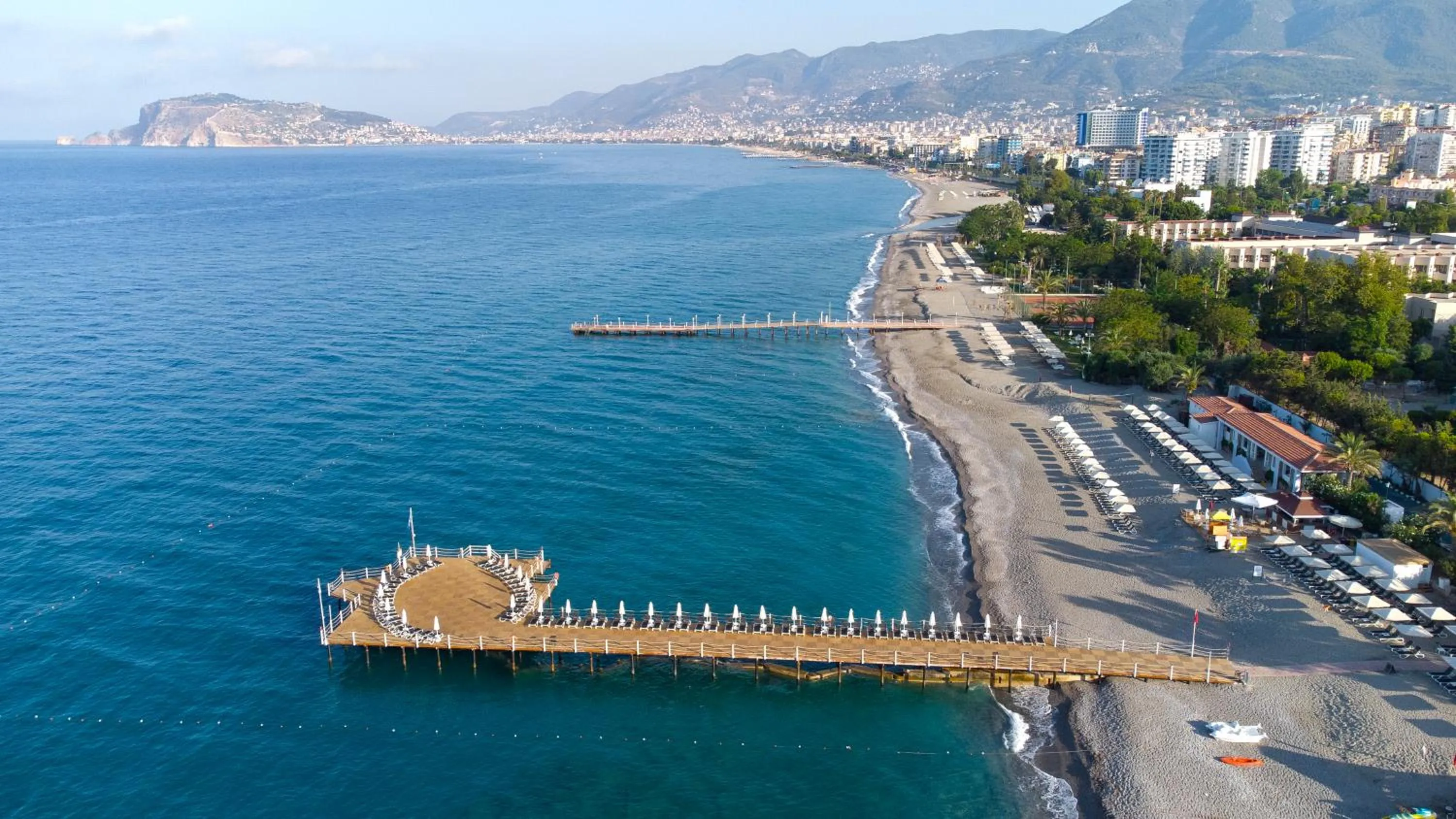 Beach in Club Paradiso Hotel