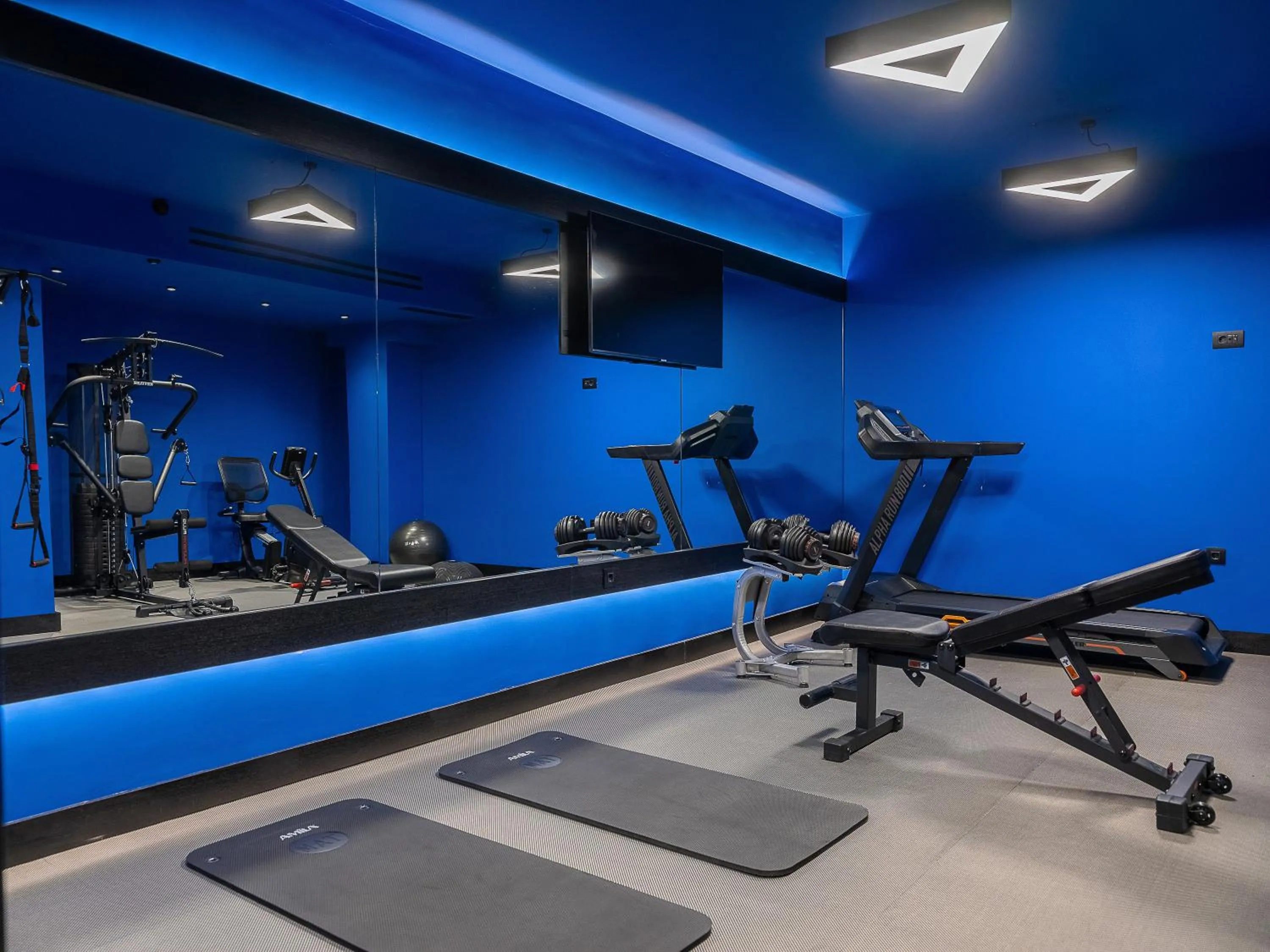 Fitness centre/facilities in 3 Pines Design Living