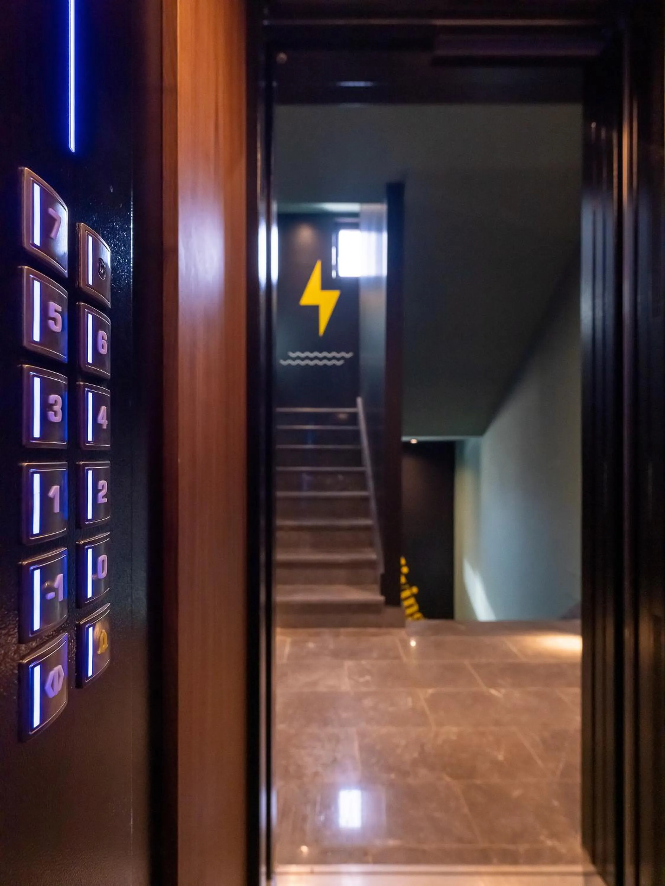 elevator in 3 Pines Design Living