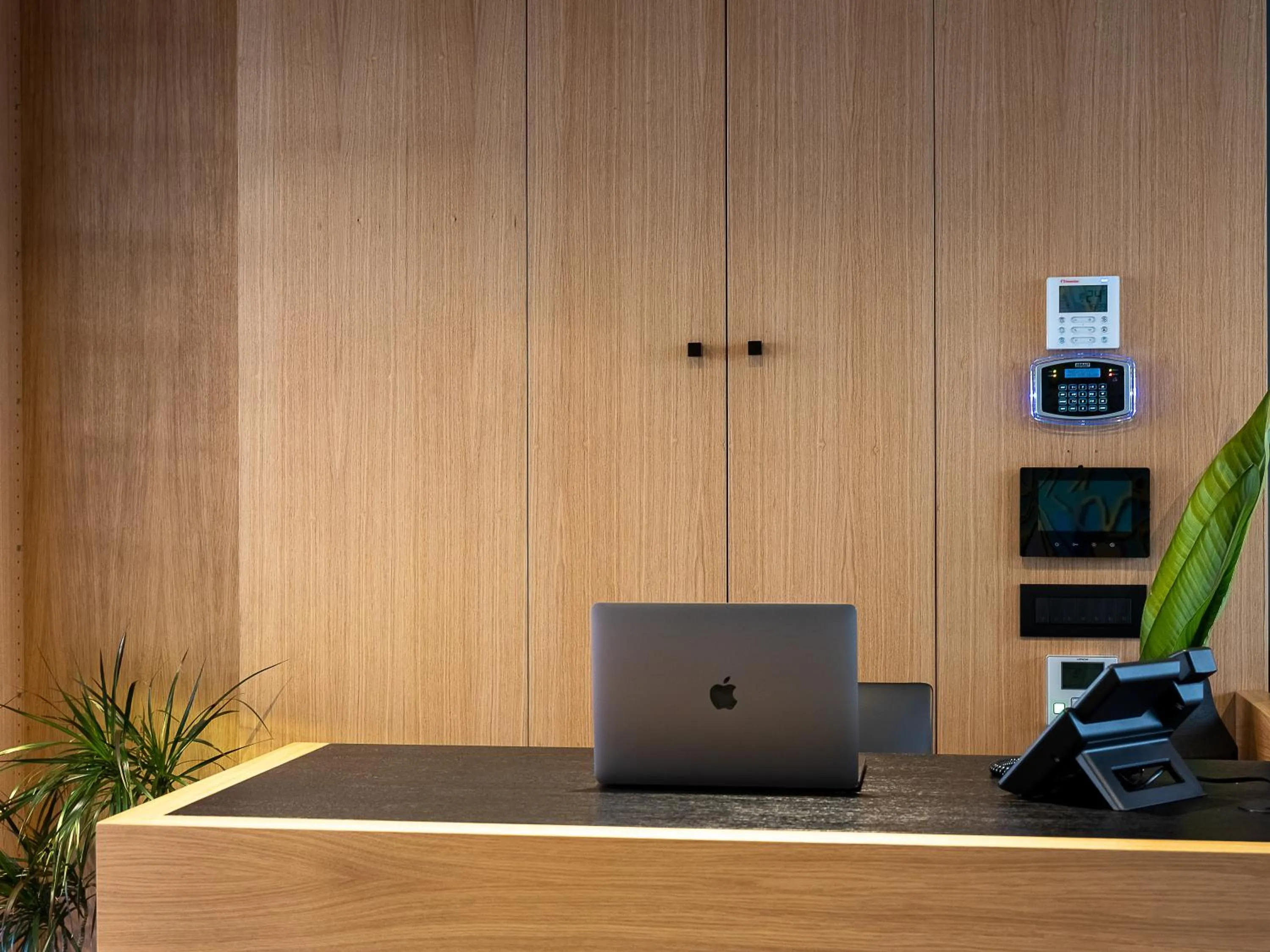 Lobby or reception in 3 Pines Design Living