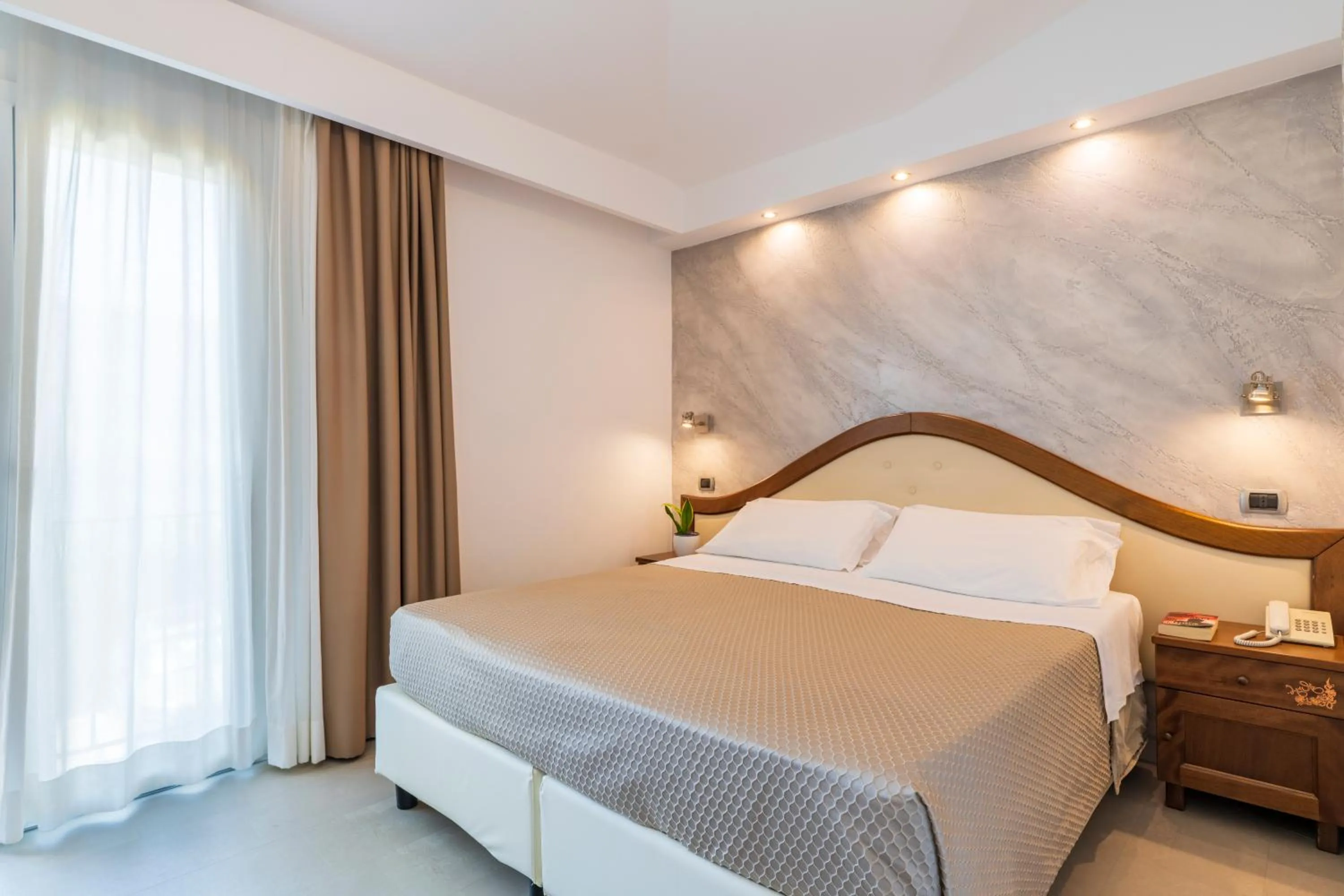 Bedroom, Bed in Hotel Nicoletta