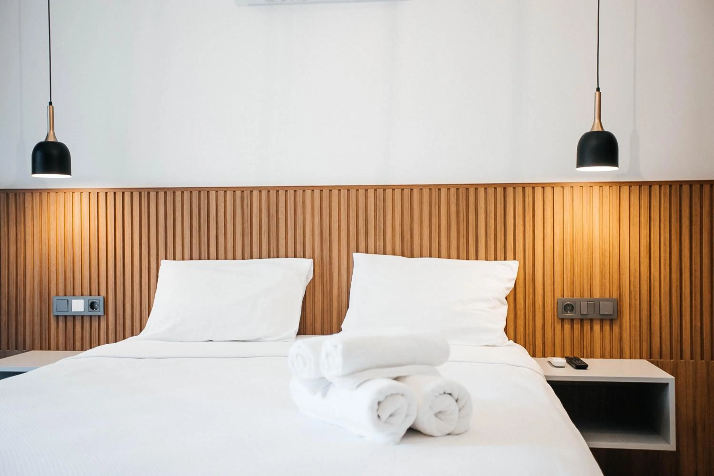 Bed in Vira Suites Hotel