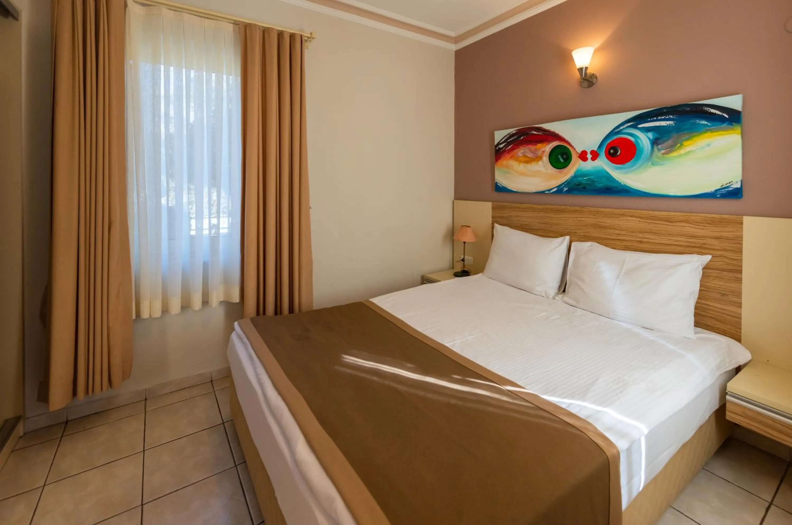 Bed in Vira Suites Hotel