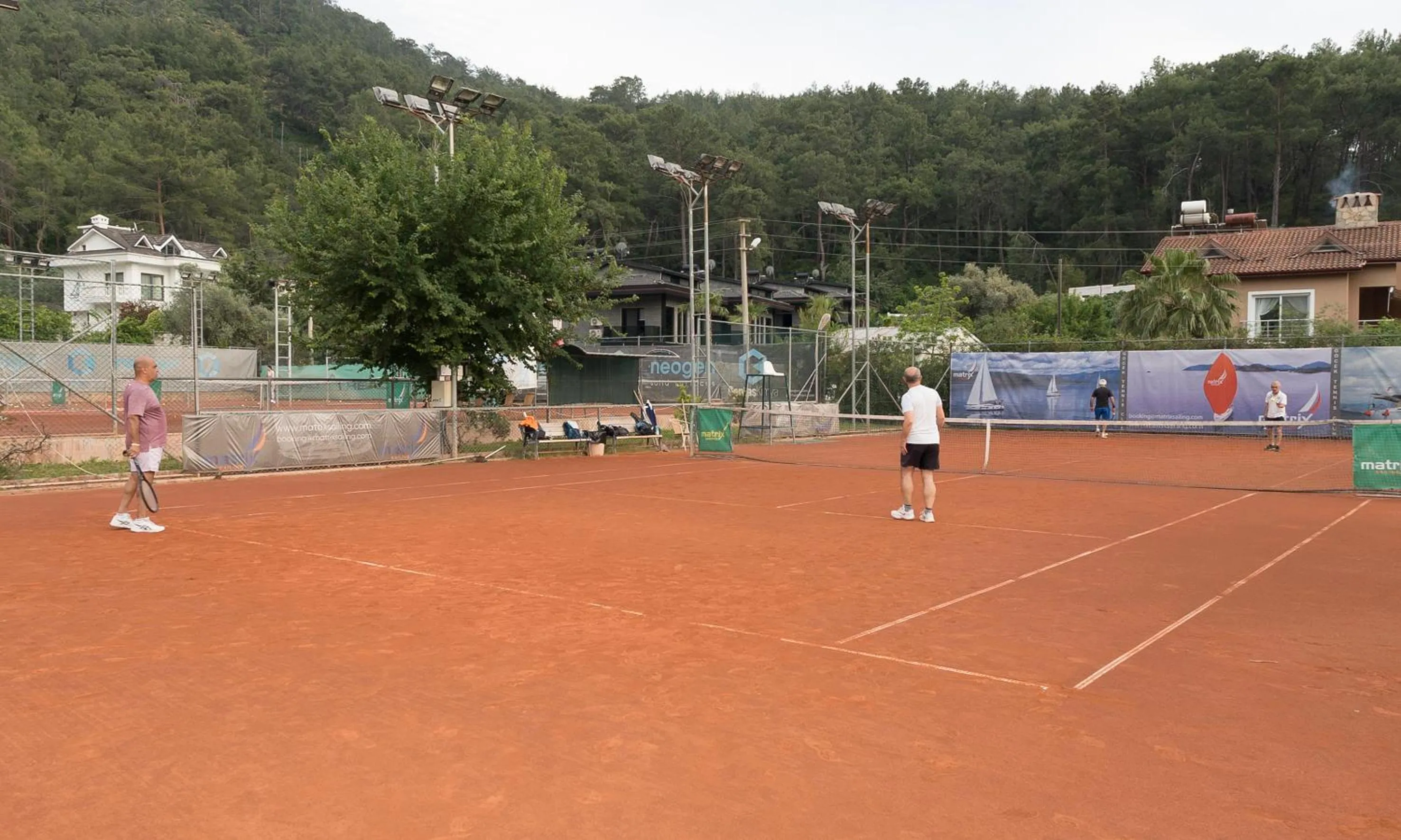 Tennis court in Vira Suites Hotel