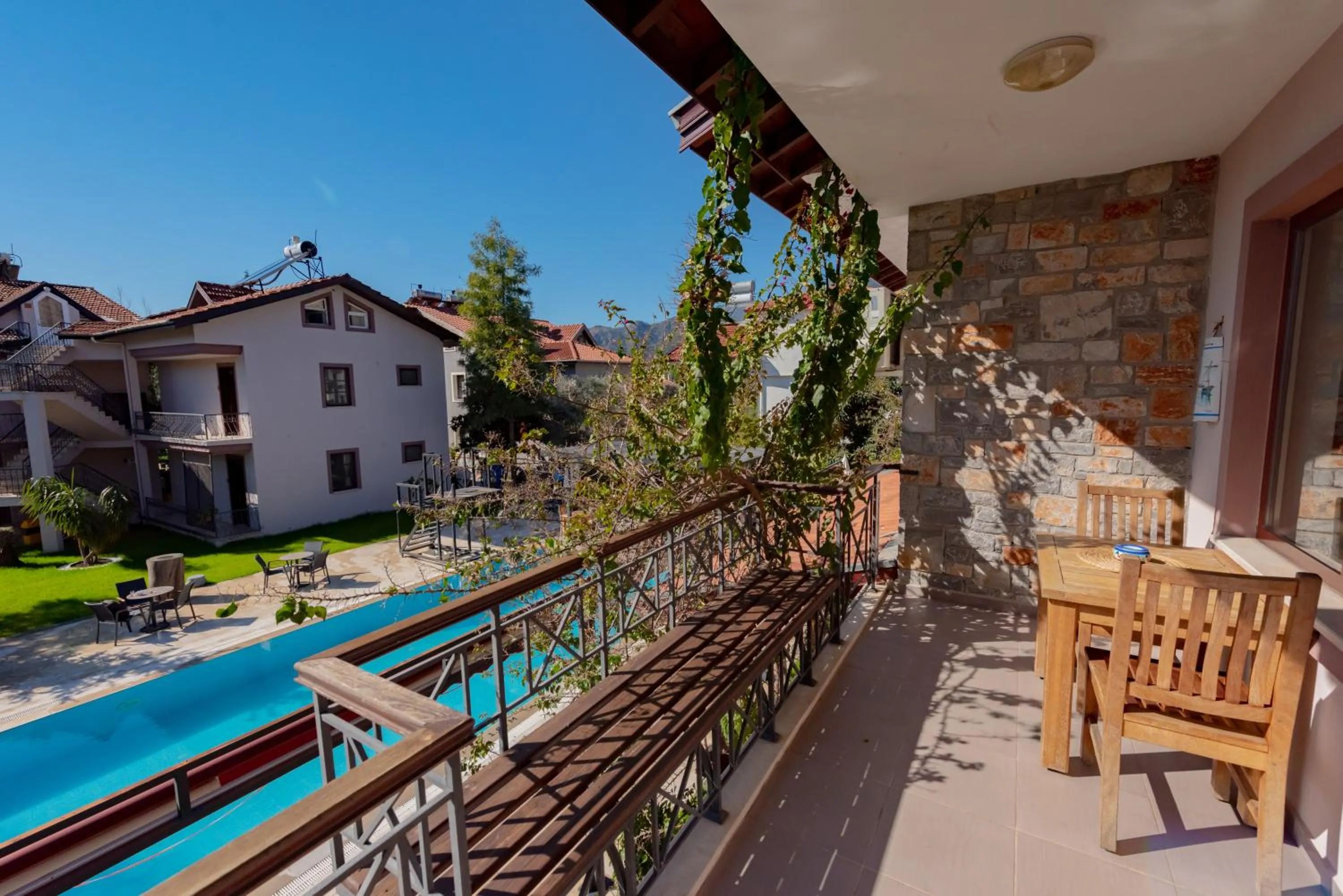 Garden view in Vira Suites Hotel