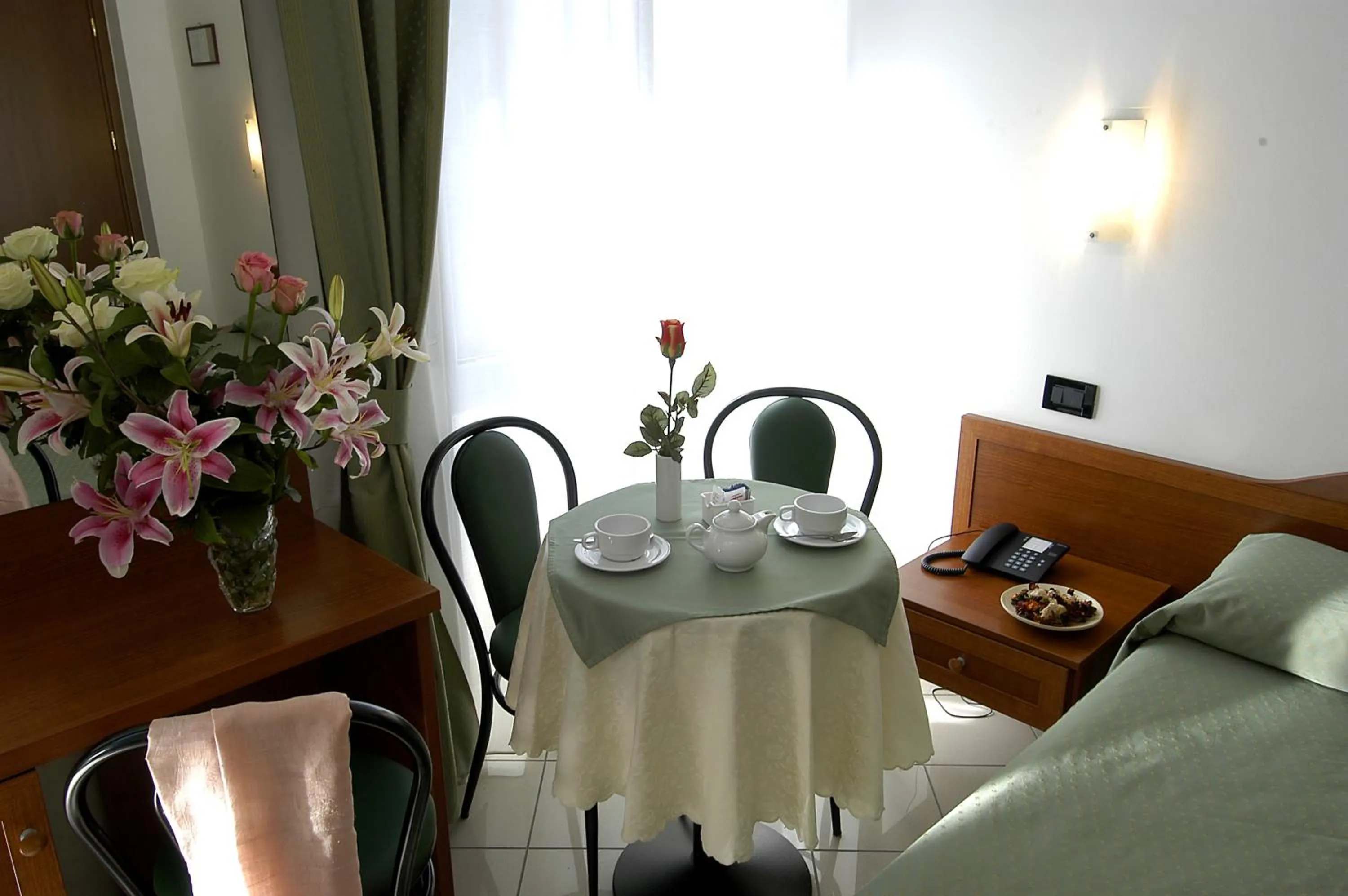 Seating area in Hotel Dorè