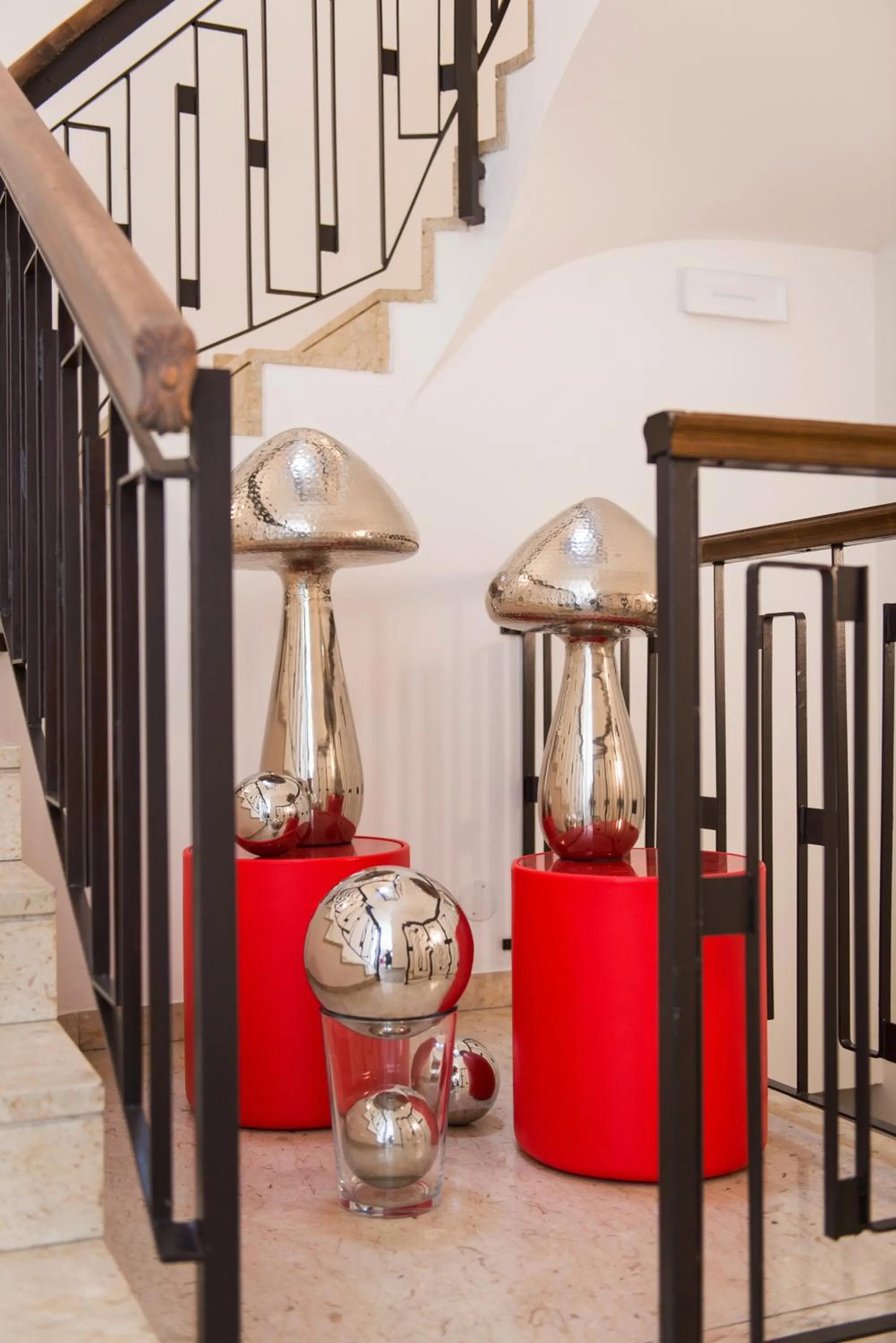 Decorative detail in Hotel Al Prato