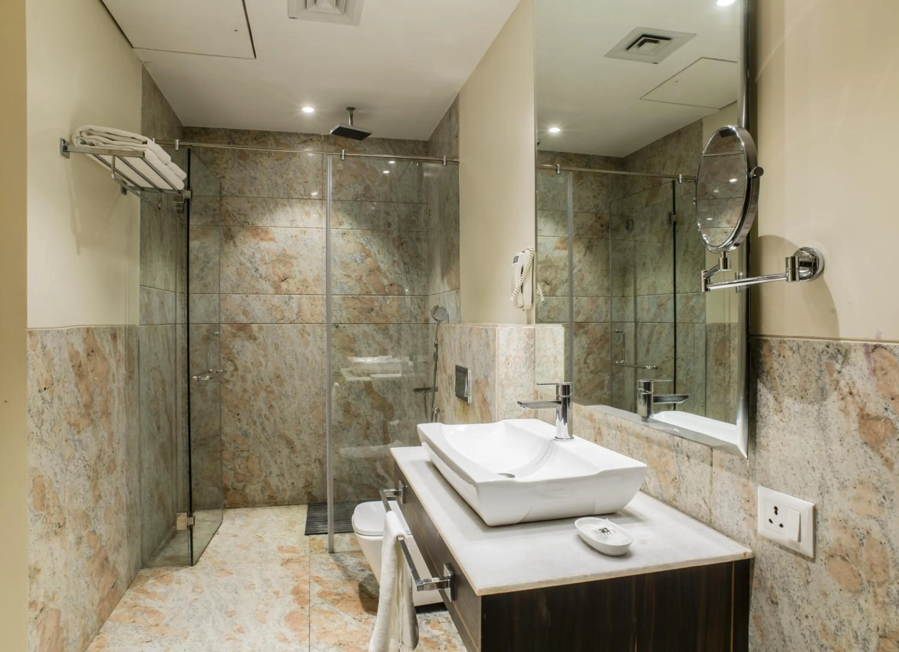 Bathroom in The Citi Residenci Hotel - Asansol