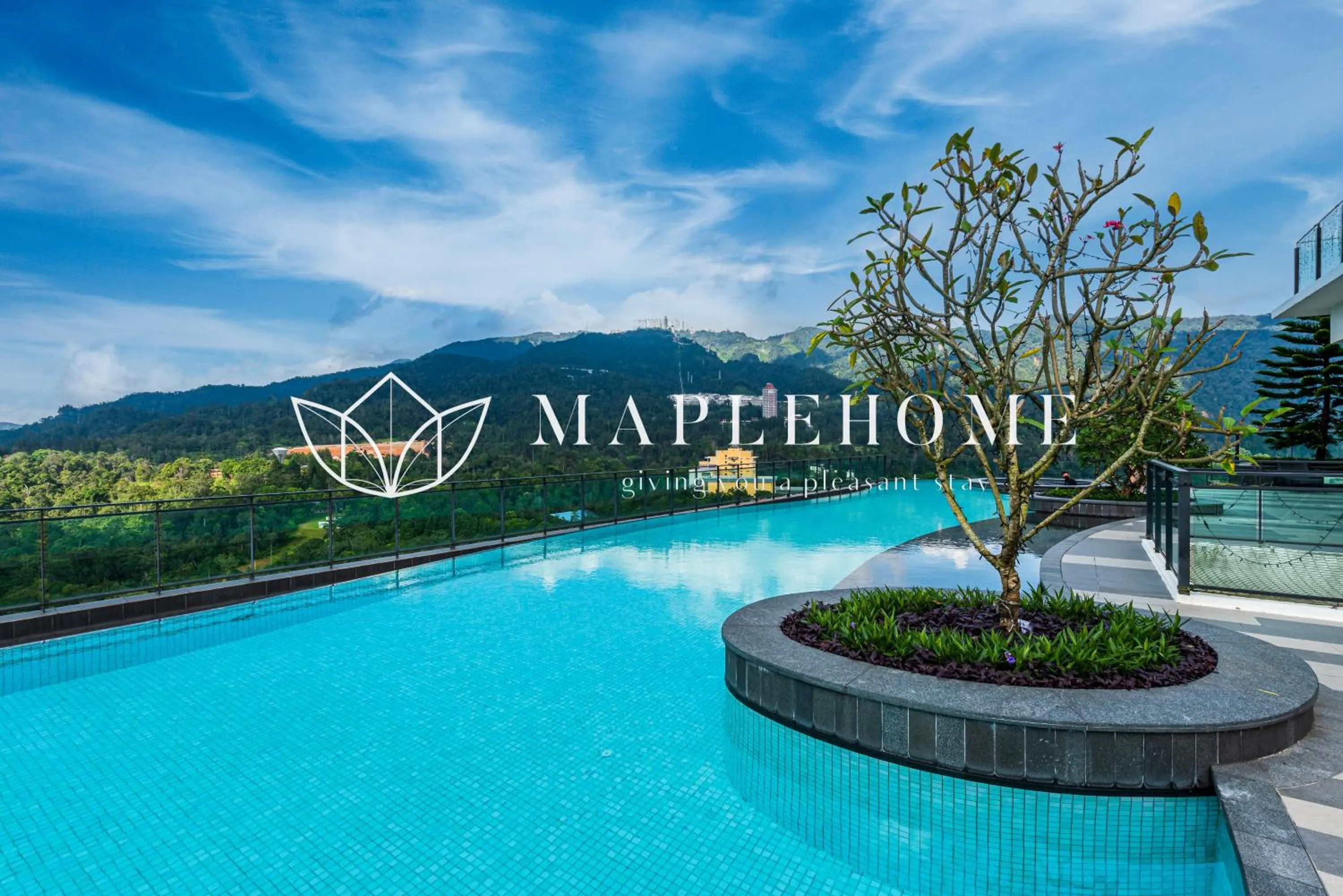 Pool view in Vista Premier Suites Genting Highlands