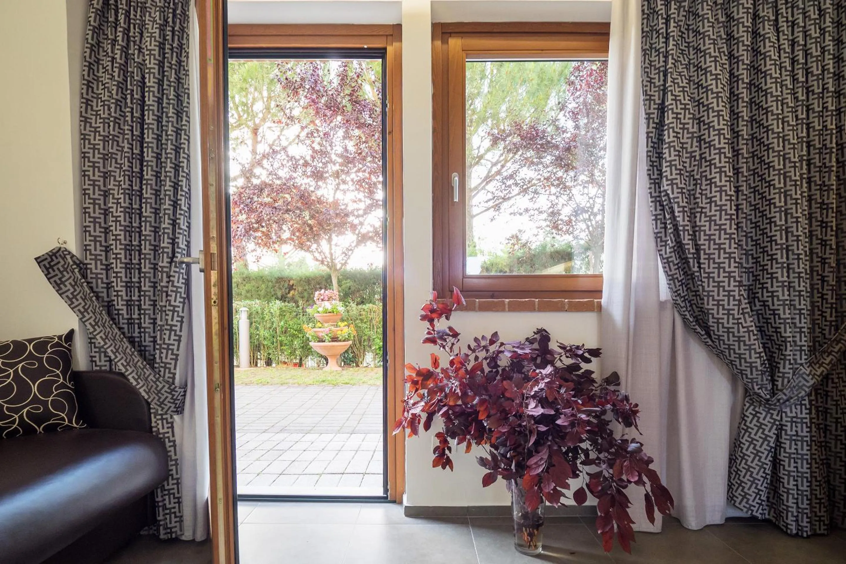 Garden in Precise House Montaperti Siena