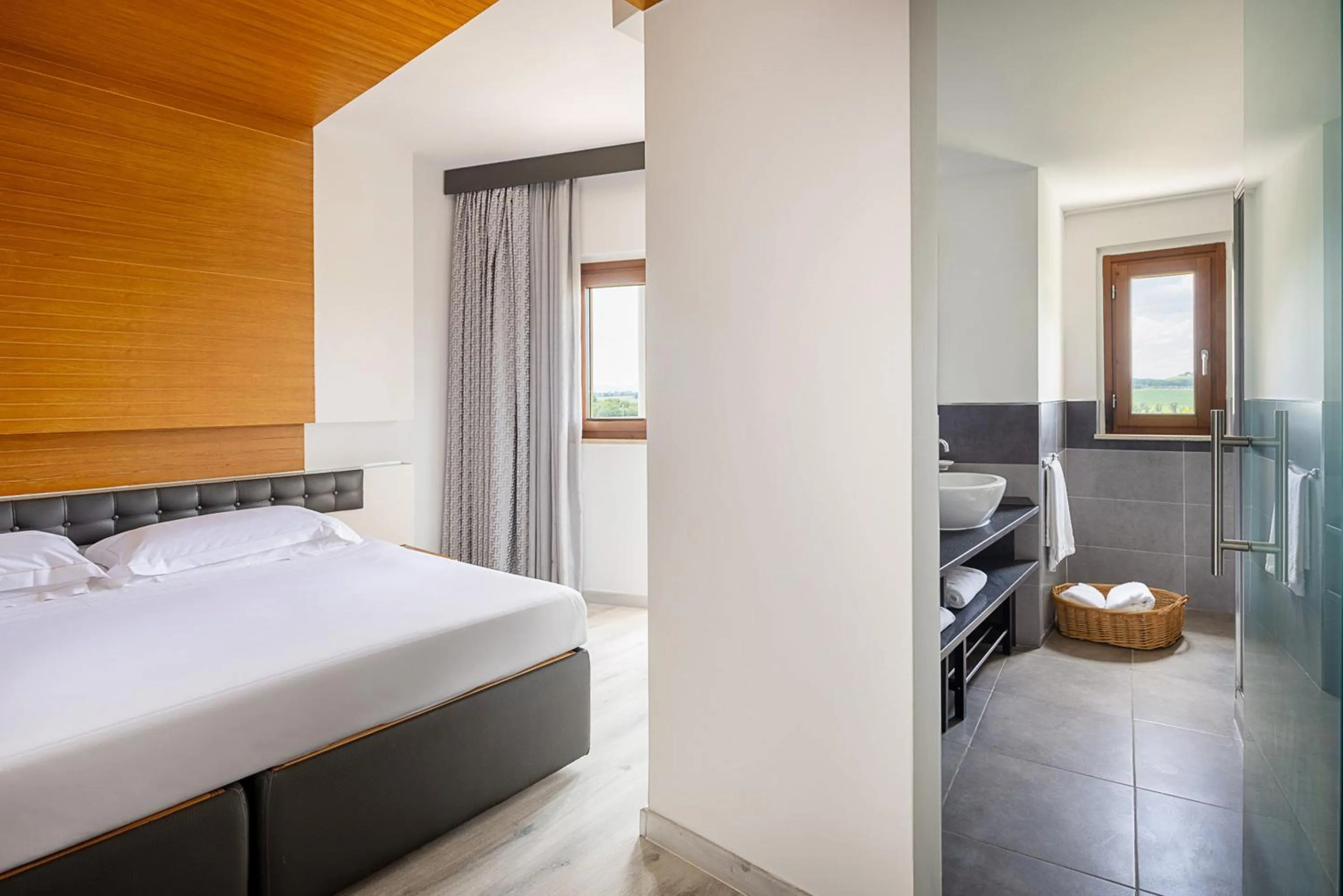 Bed in Precise House Montaperti Siena