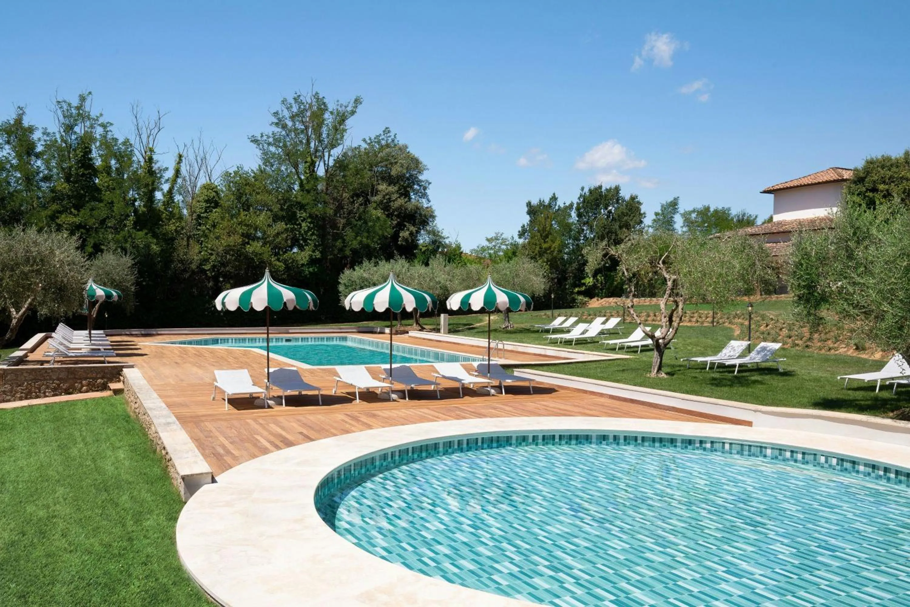 Swimming pool in Villa Ermellina Siena, a Tribute Portfolio Hotel